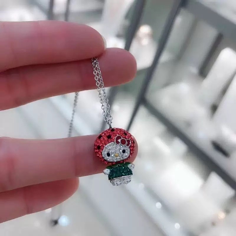 Swr | Hello Kitty Watermelon Kolye ( ön sipariş, açıklamayı okuyunuz.)