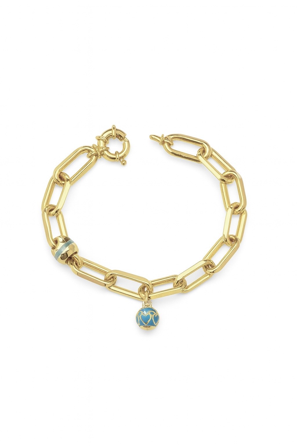 925 Ayar Gümüş Top Charm Bileklik