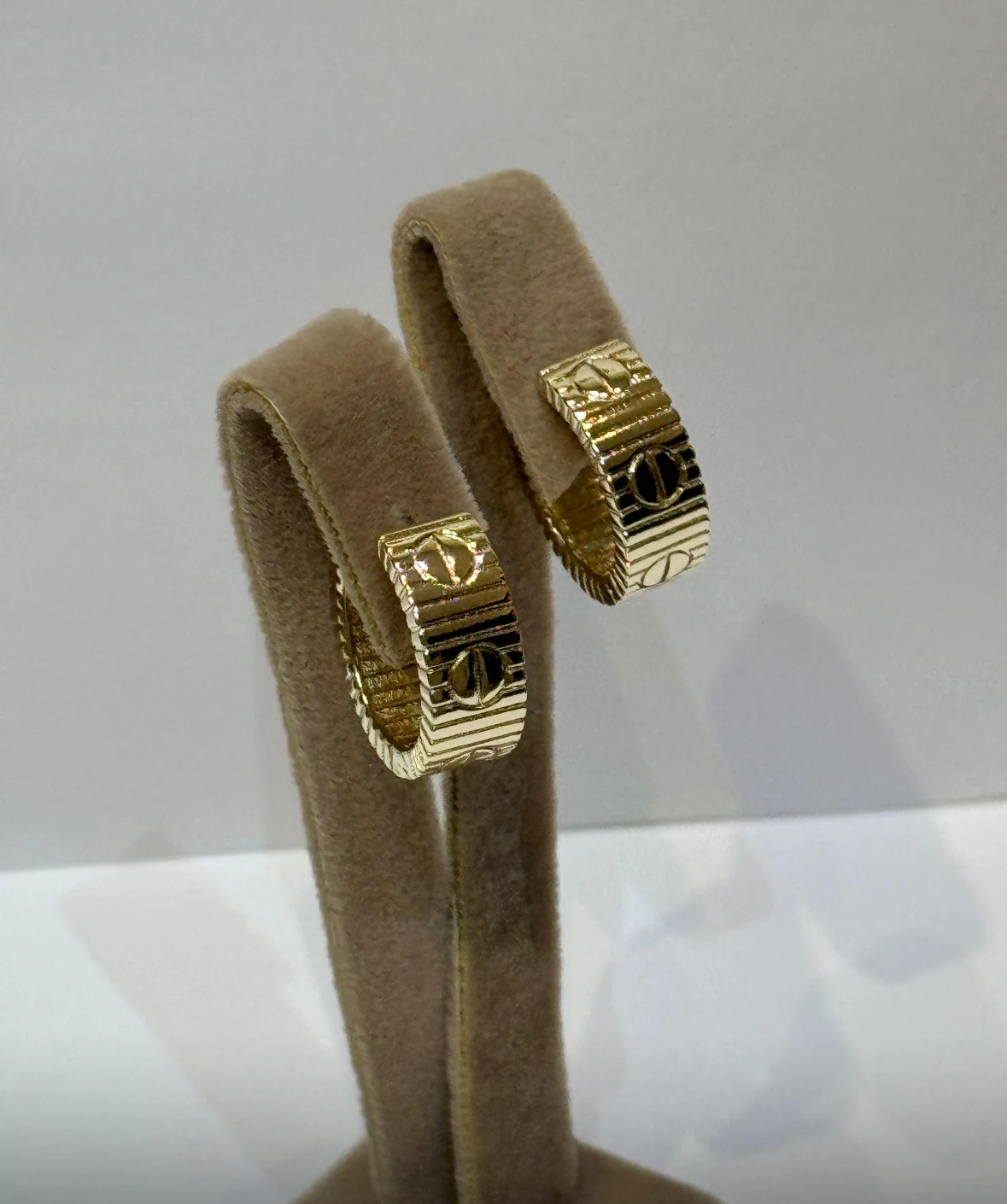 14K Kaplama Marka Küpe