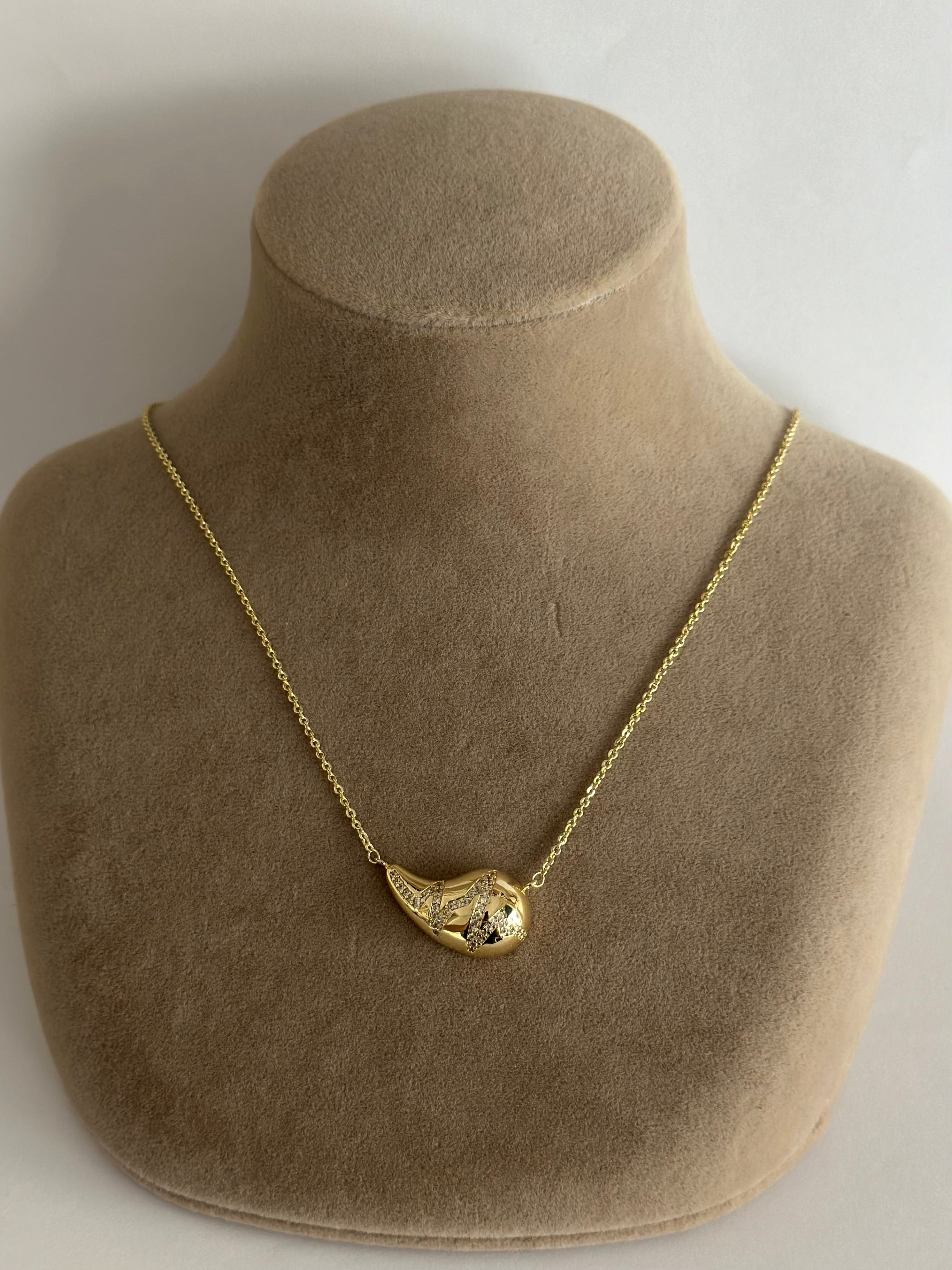 14K Top Bottego Kolye