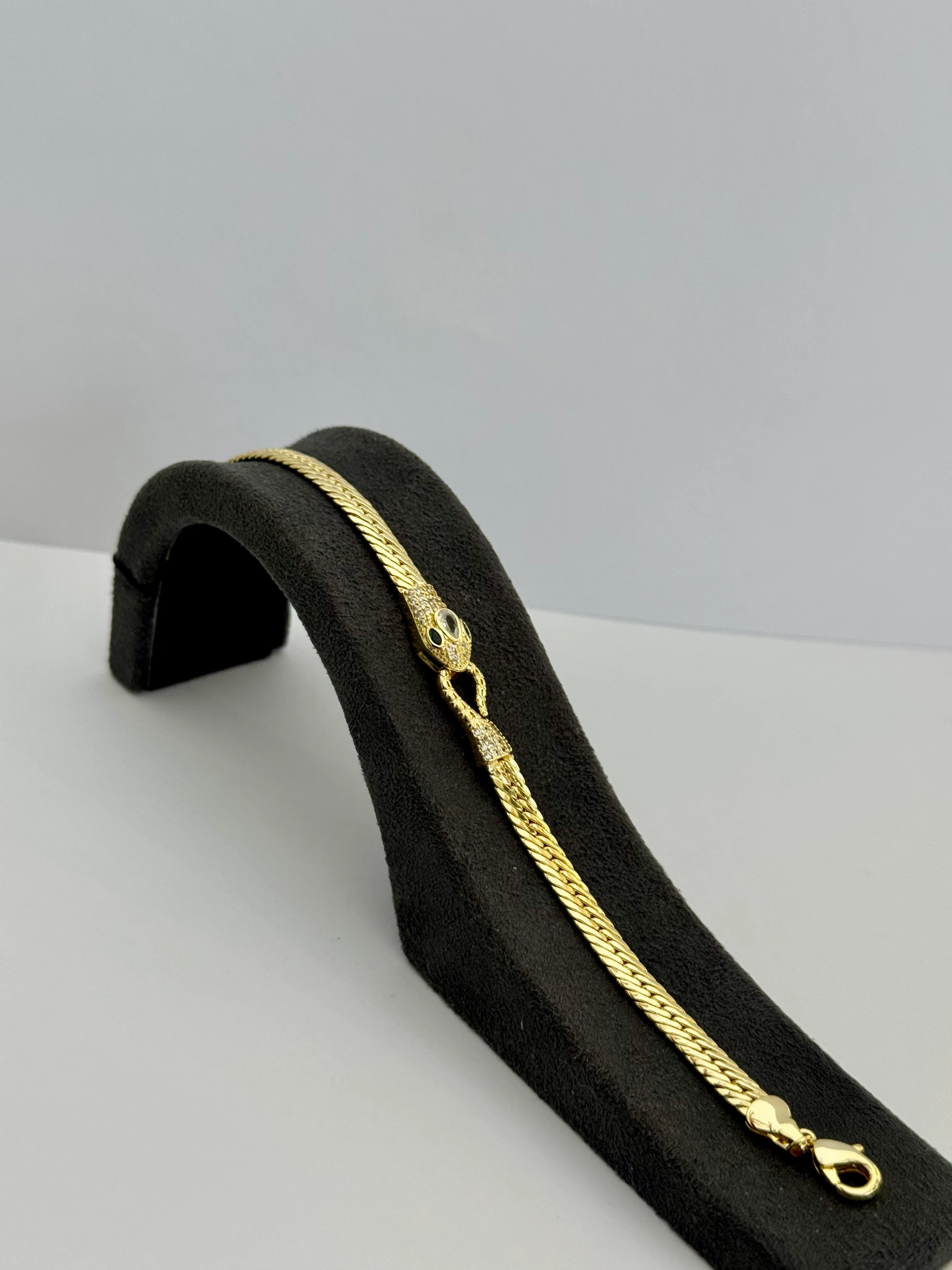 Yılan Balıksırtı 14K Künye 