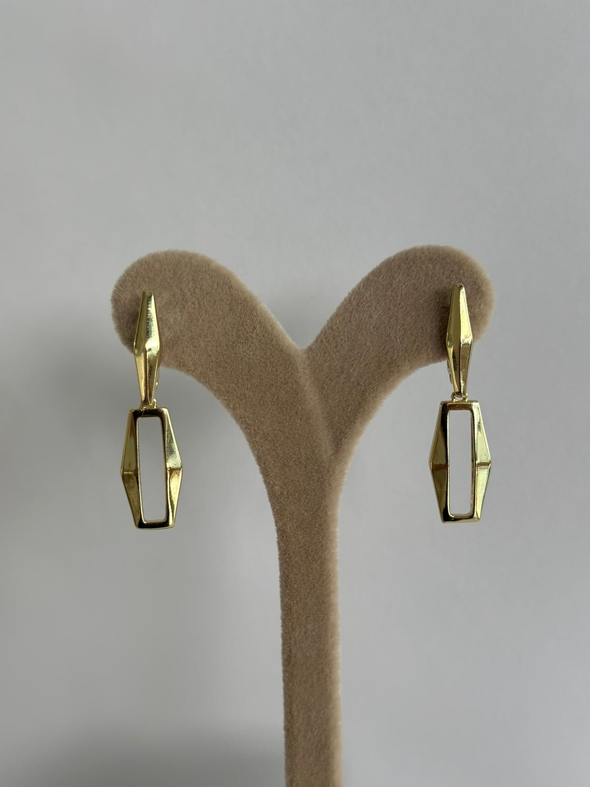 Modern 14 Ayar Küpe
