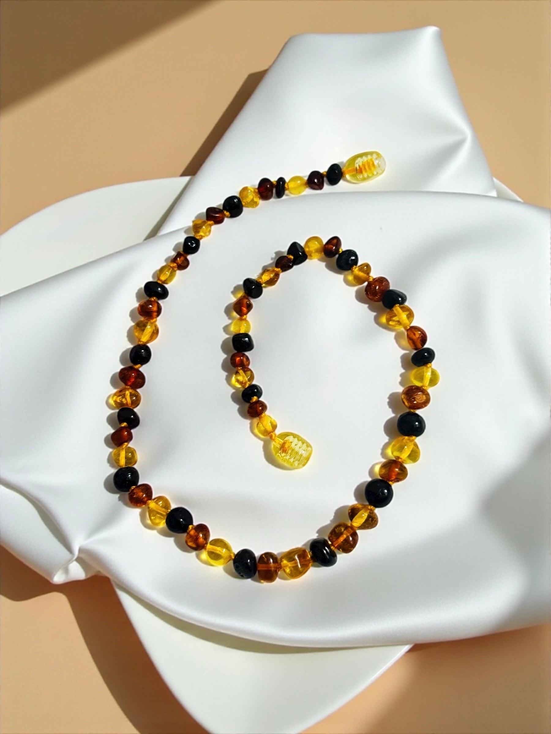 Kehribar Bebek & Çocuk Kolye