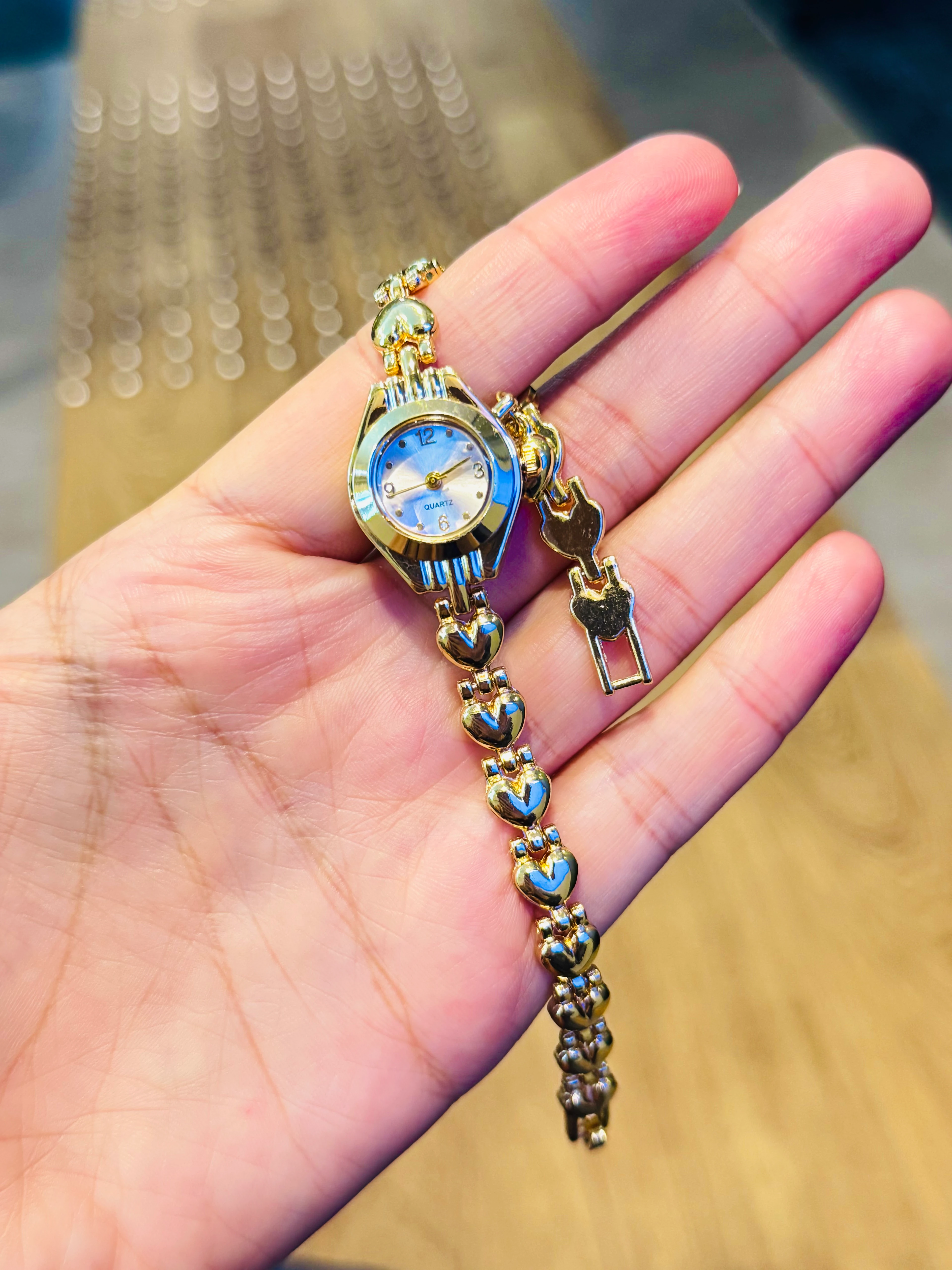 Kalpli Vintage Saat Ayarlamalı