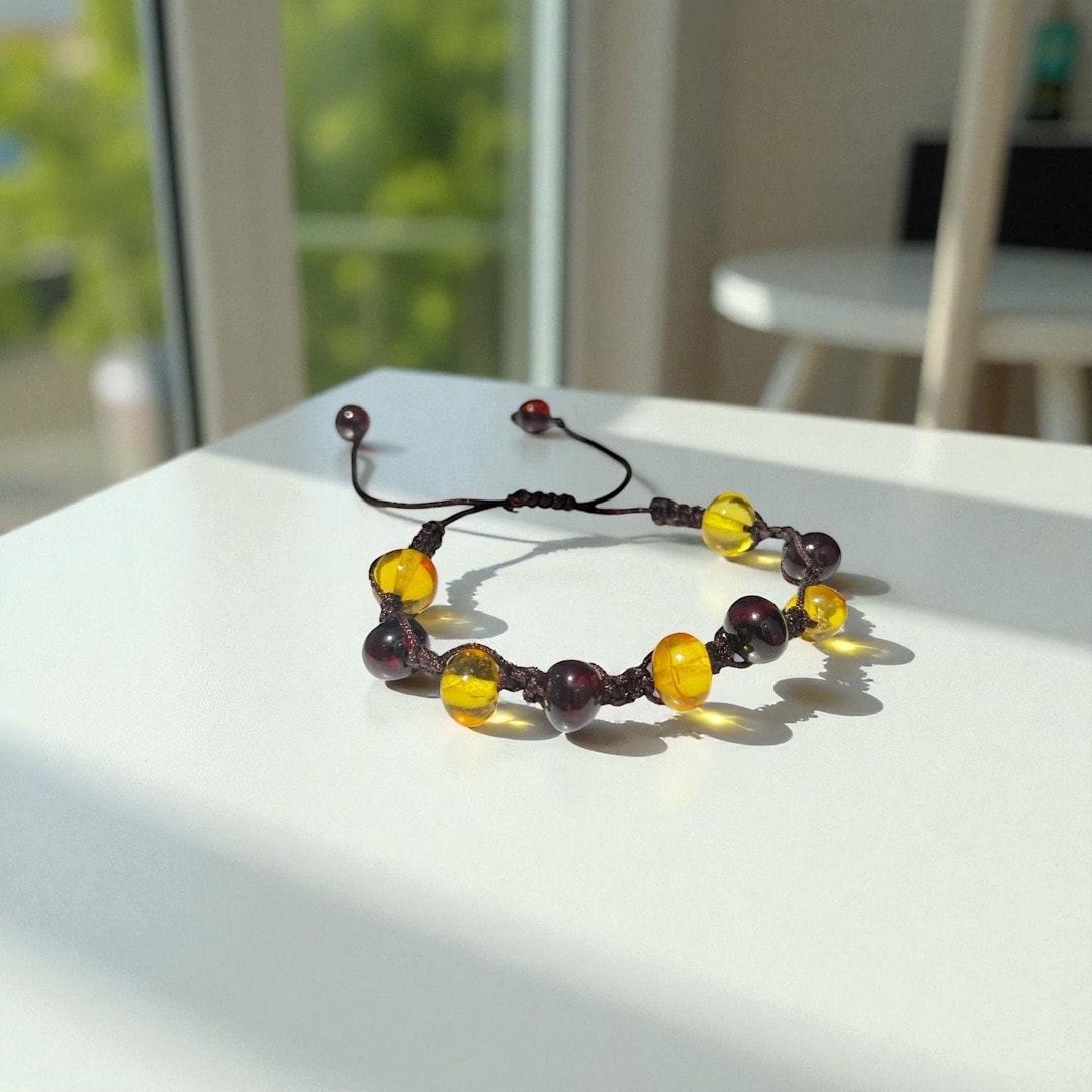 Kehribar Bileklik Ayarlamalı