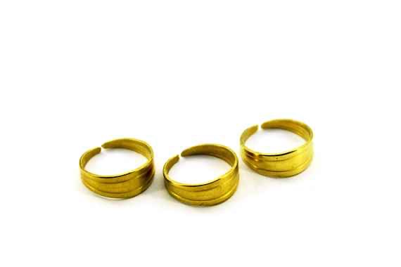 Asude Pirinç Ayarlamalı Yüzük ( adet )