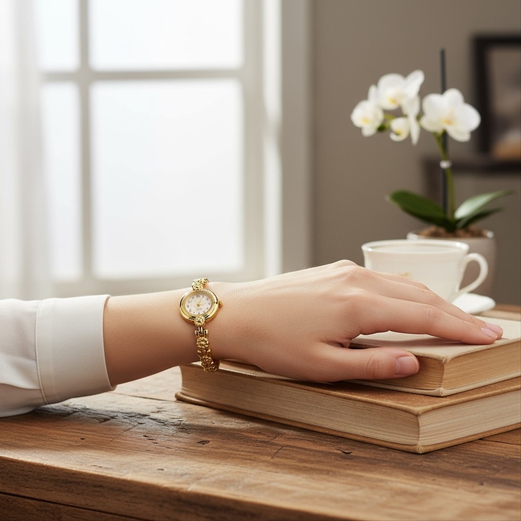 Vintage Papatya Saat 