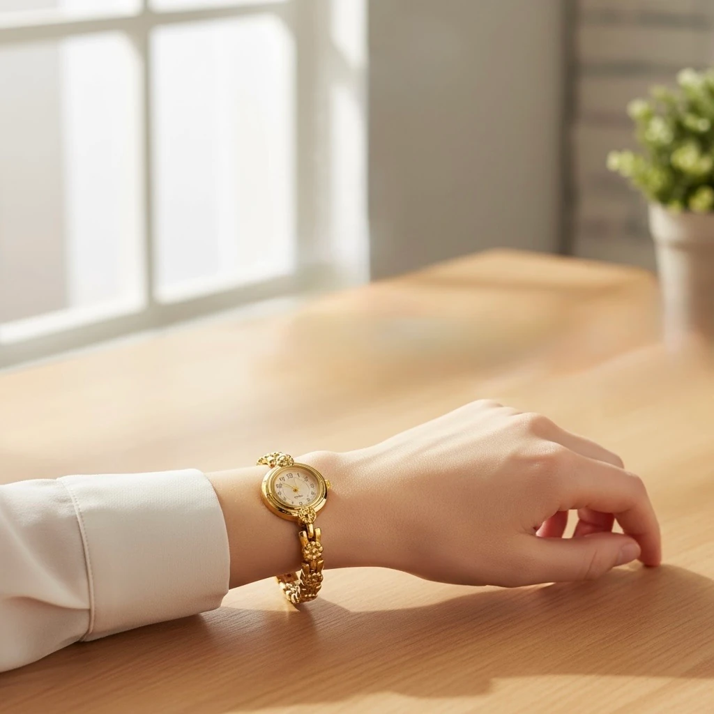 Vintage Papatya Saat 