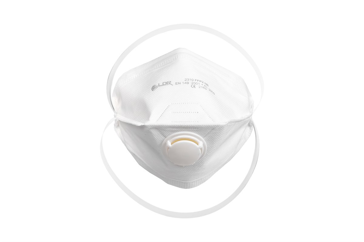 Masque anti-poussière LDR 2310 FFP2 NR V (paquet de 20)