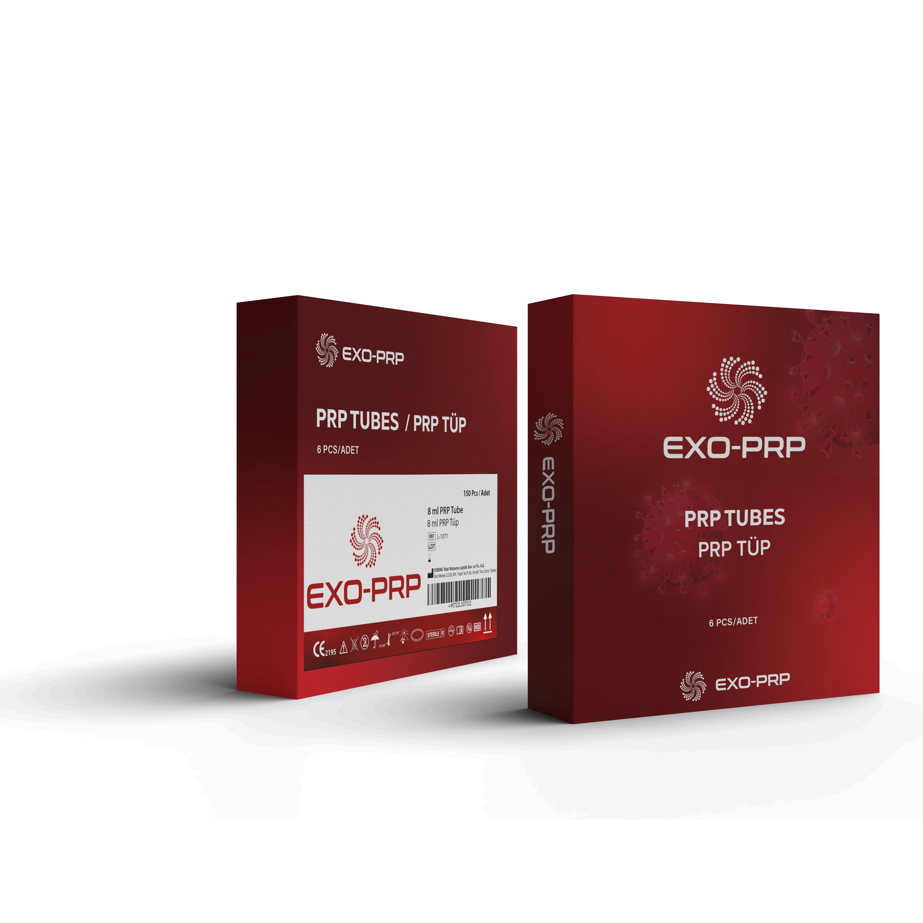 Exo-PRP Tubes  6 tubes (individual blister for each)