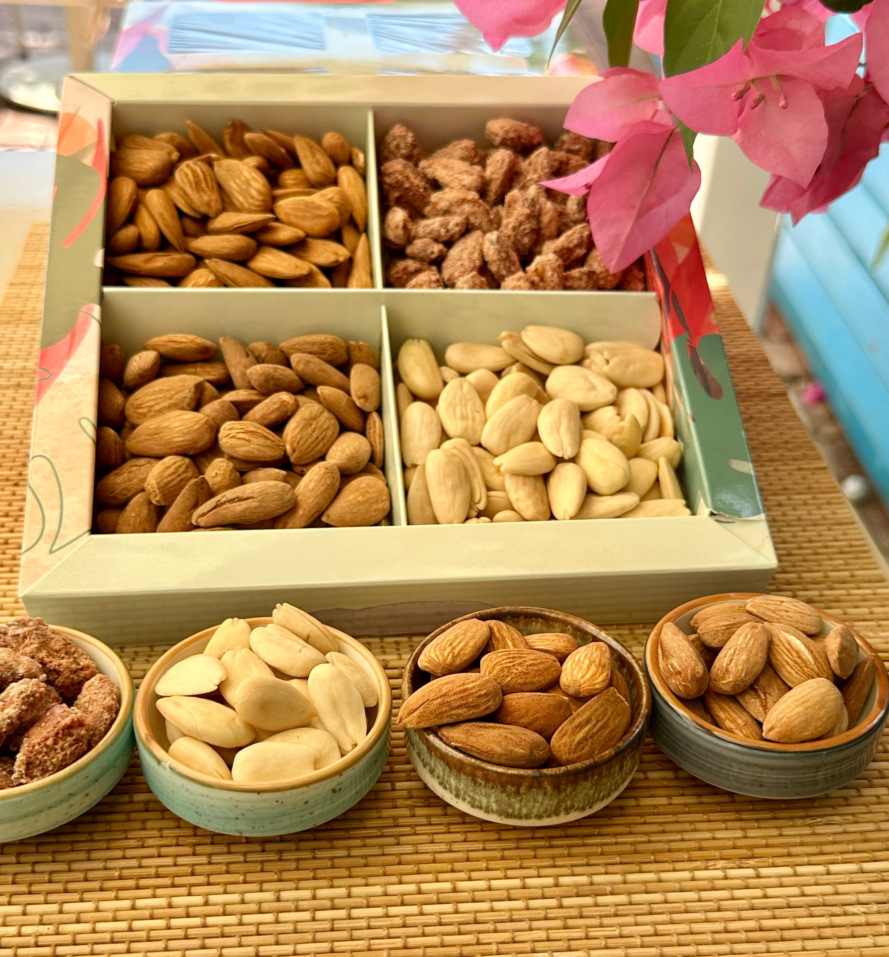 Badem Seçkisi 4'lü Lezzet Paketi (400 gr)