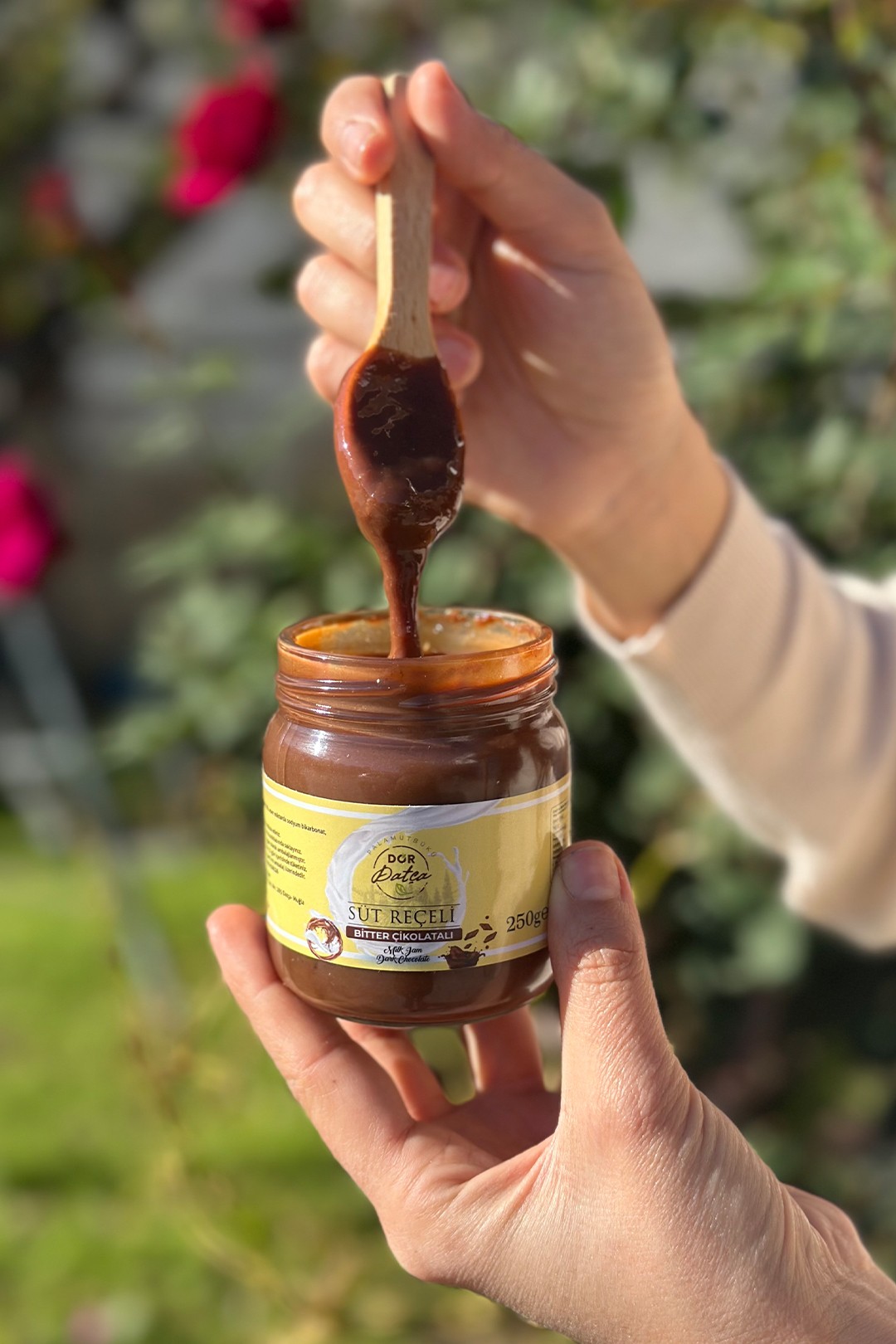 Bitter Çikolatalı Süt Reçeli 250 gr