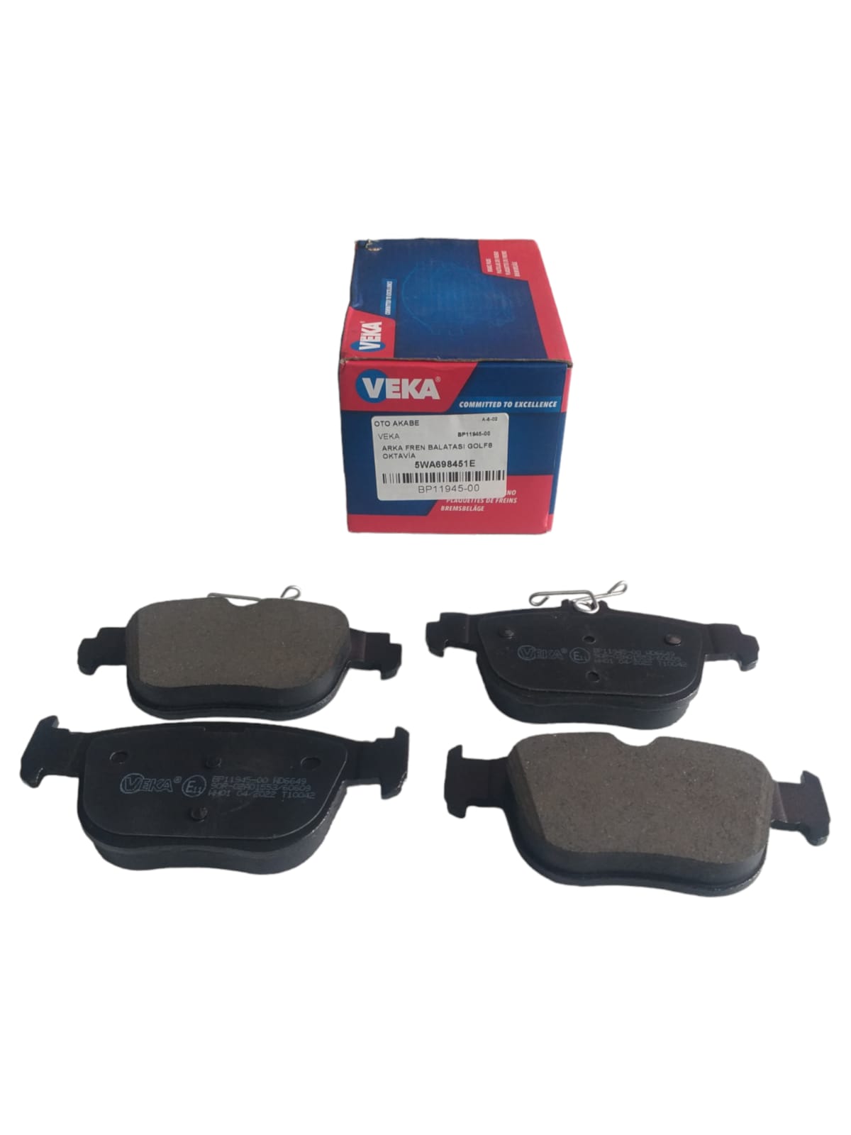 ARKA FREN BALATASI GOLF8 OKTAVİA