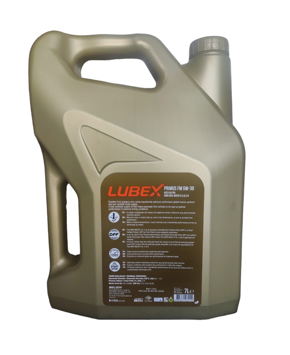 LUBEX PRIMUS FM 5W-30 7LT 2022