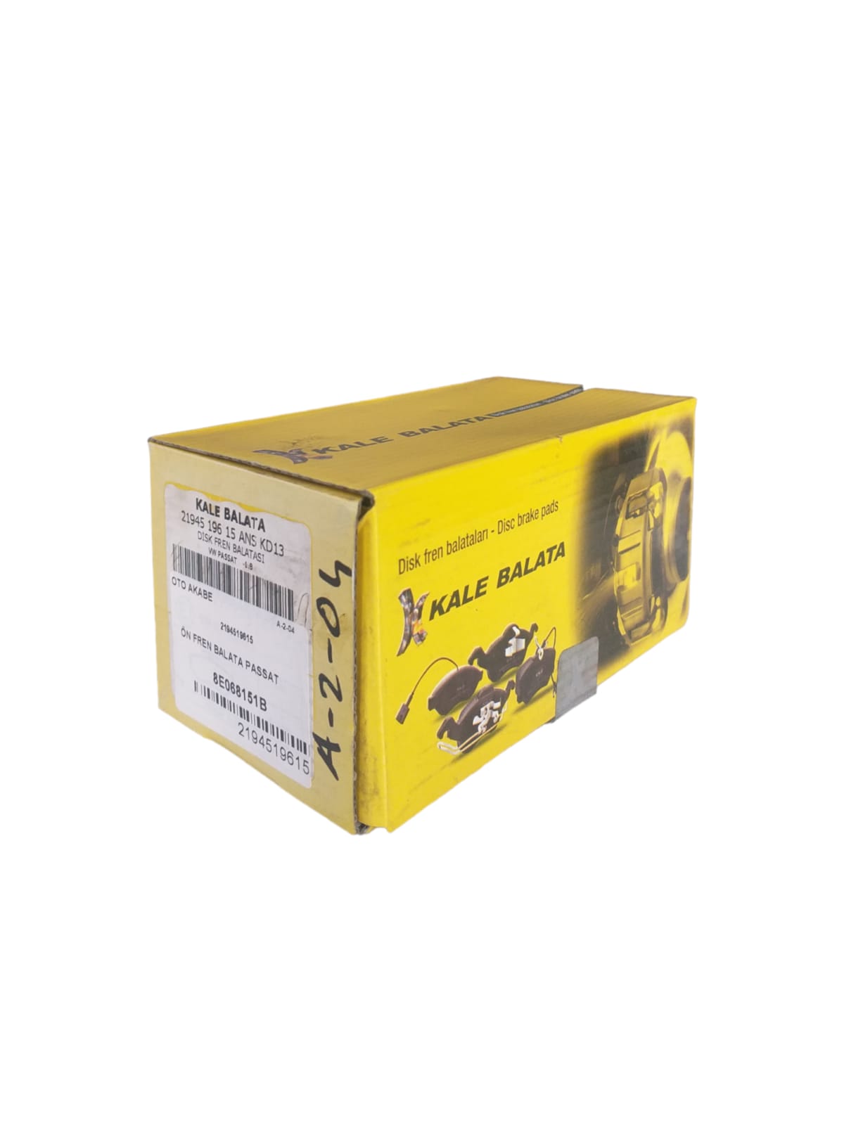 ÖN FREN BALATA PASSAT