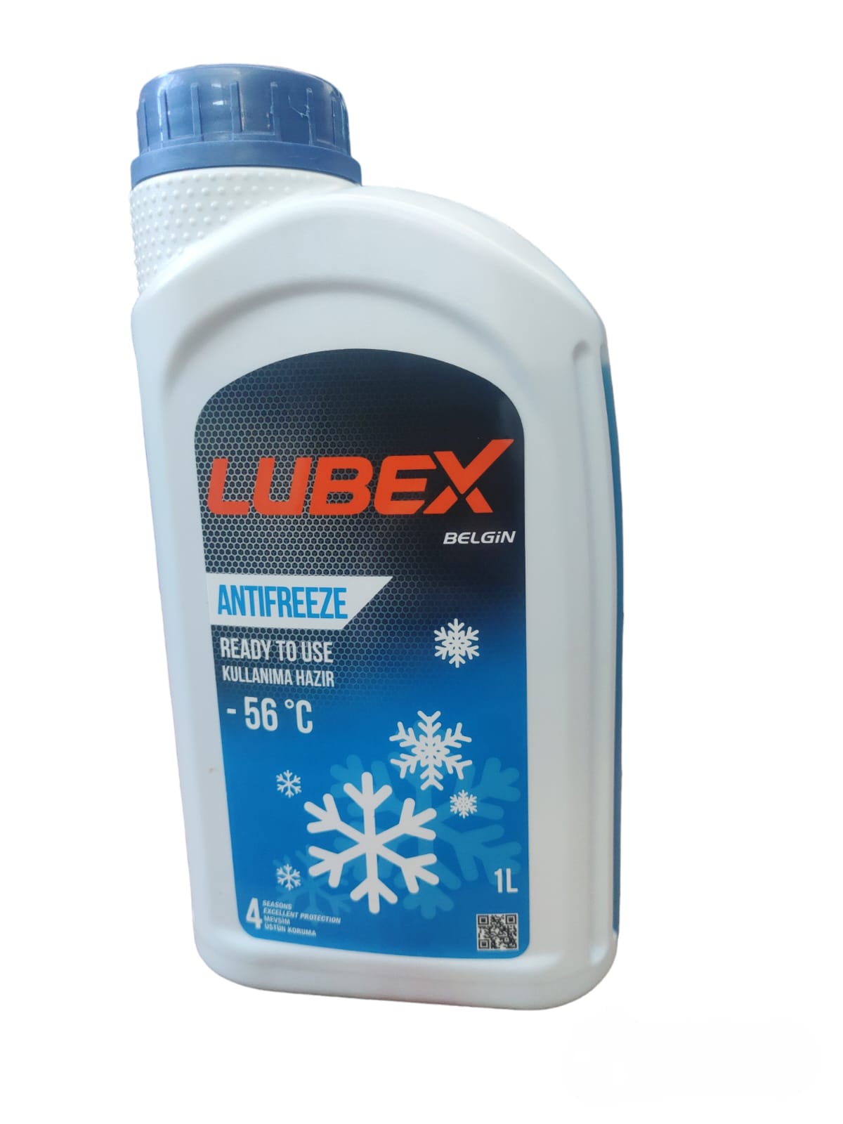 LUBEX ANTİFREZEE RTU MAVİ -56 1 LT
