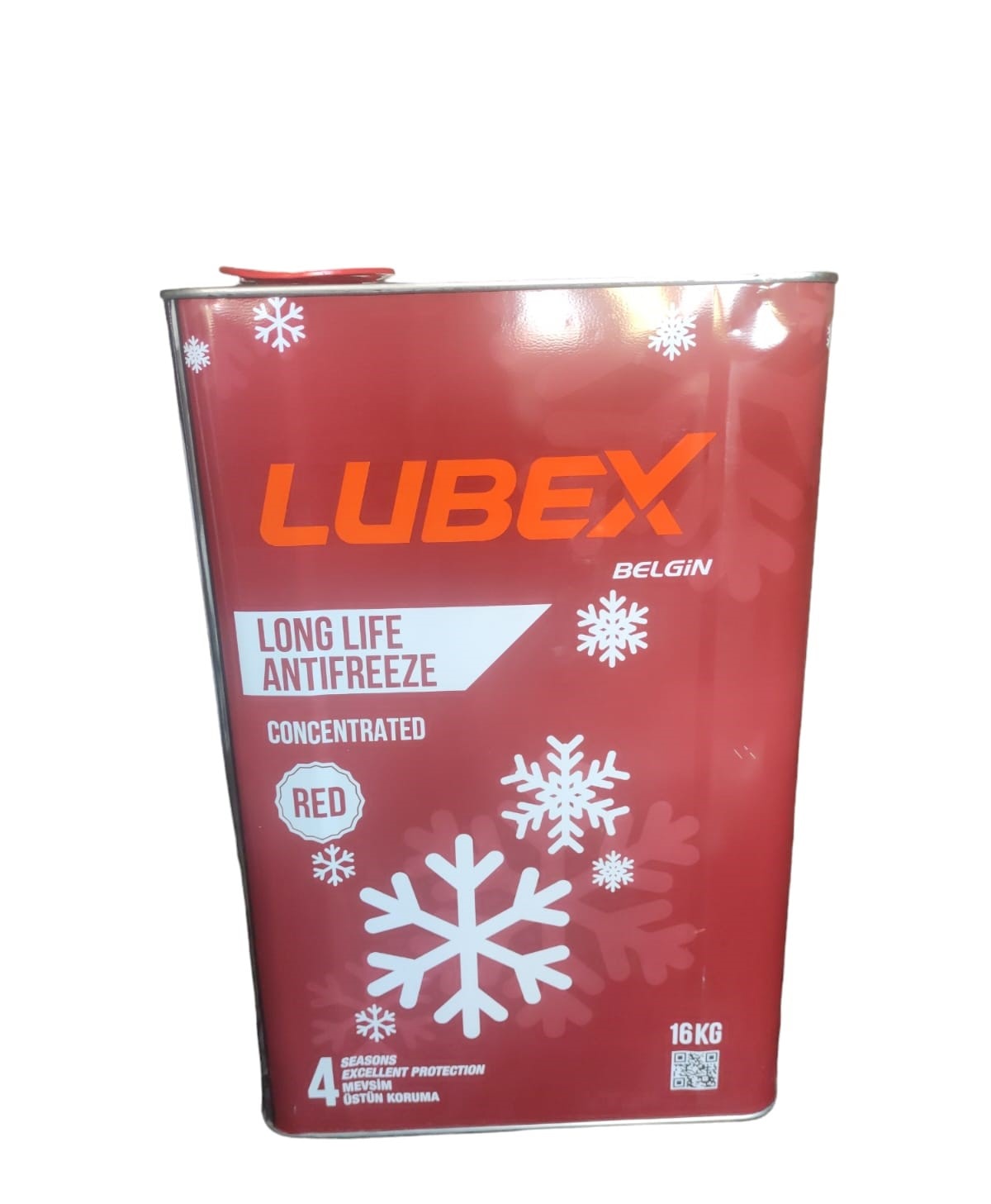 LUBEX LONG LIFE RED ANTFREEZE 16 KG TNK