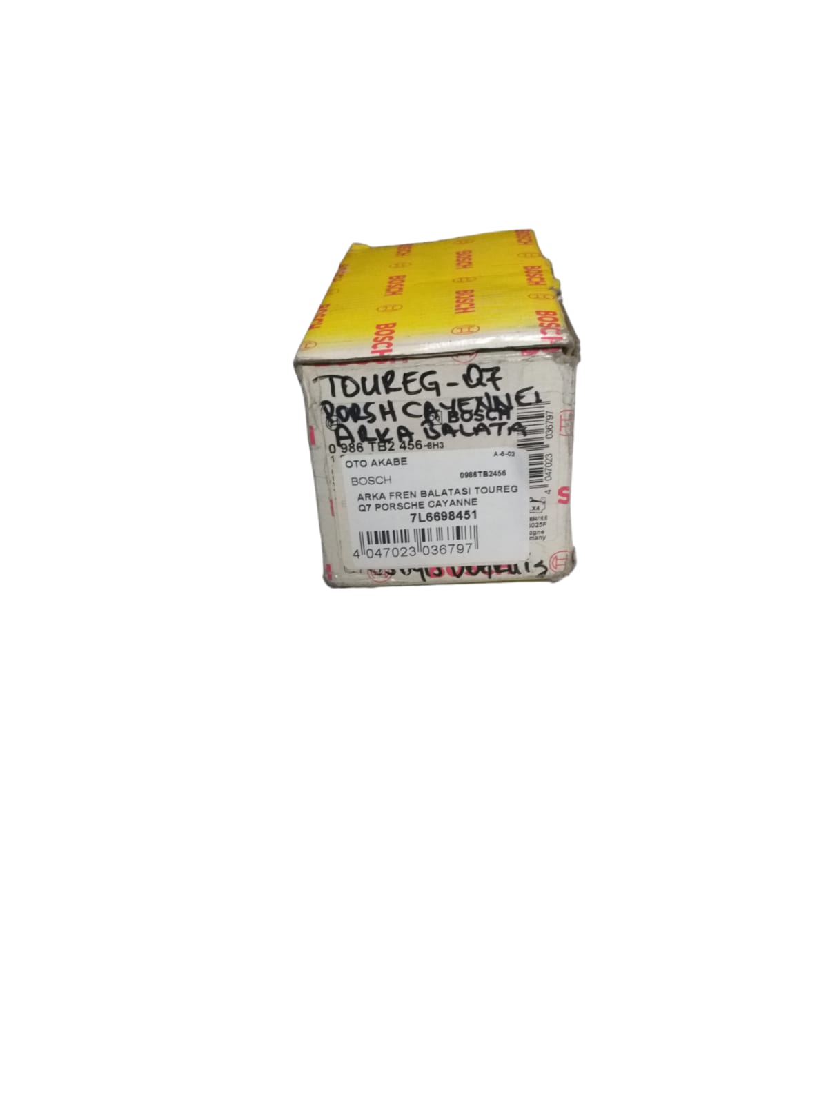 ARKA FREN BALATASI TOUREG Q7 PORSCHE CAYANNE