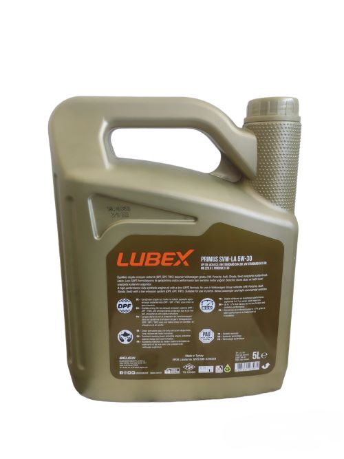 LUBEX PRIMUS SVW-LA 5W-30 5 LT 2021 
