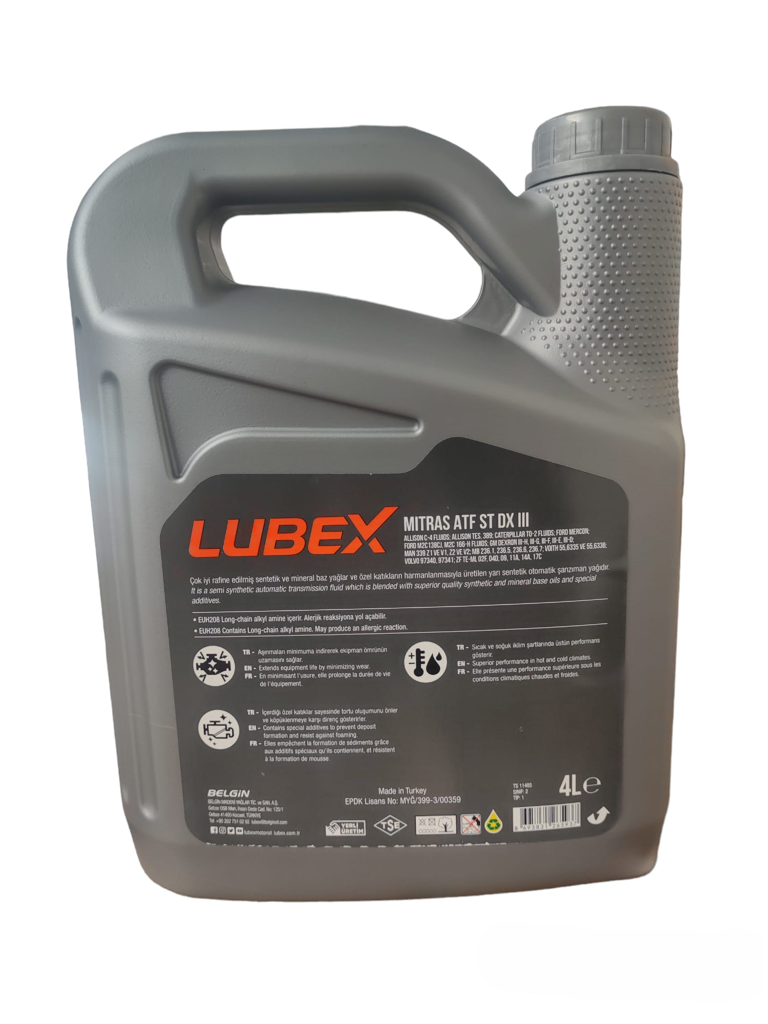 LUBEX MITRAS ATF ST DX III 4 LT