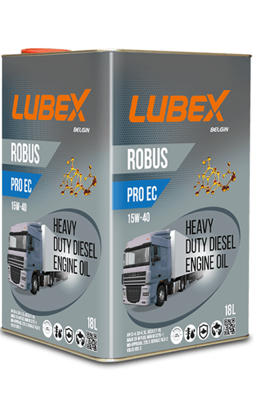 LUBEX ROBUS PRO EC 15W-40 18 LT