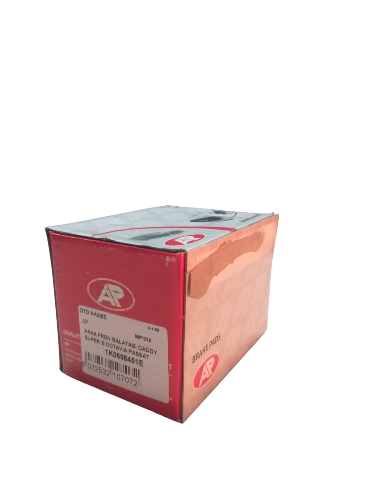 ARKA FREN BALATASI CADDY SUPER B OCTAVIA PASSAT