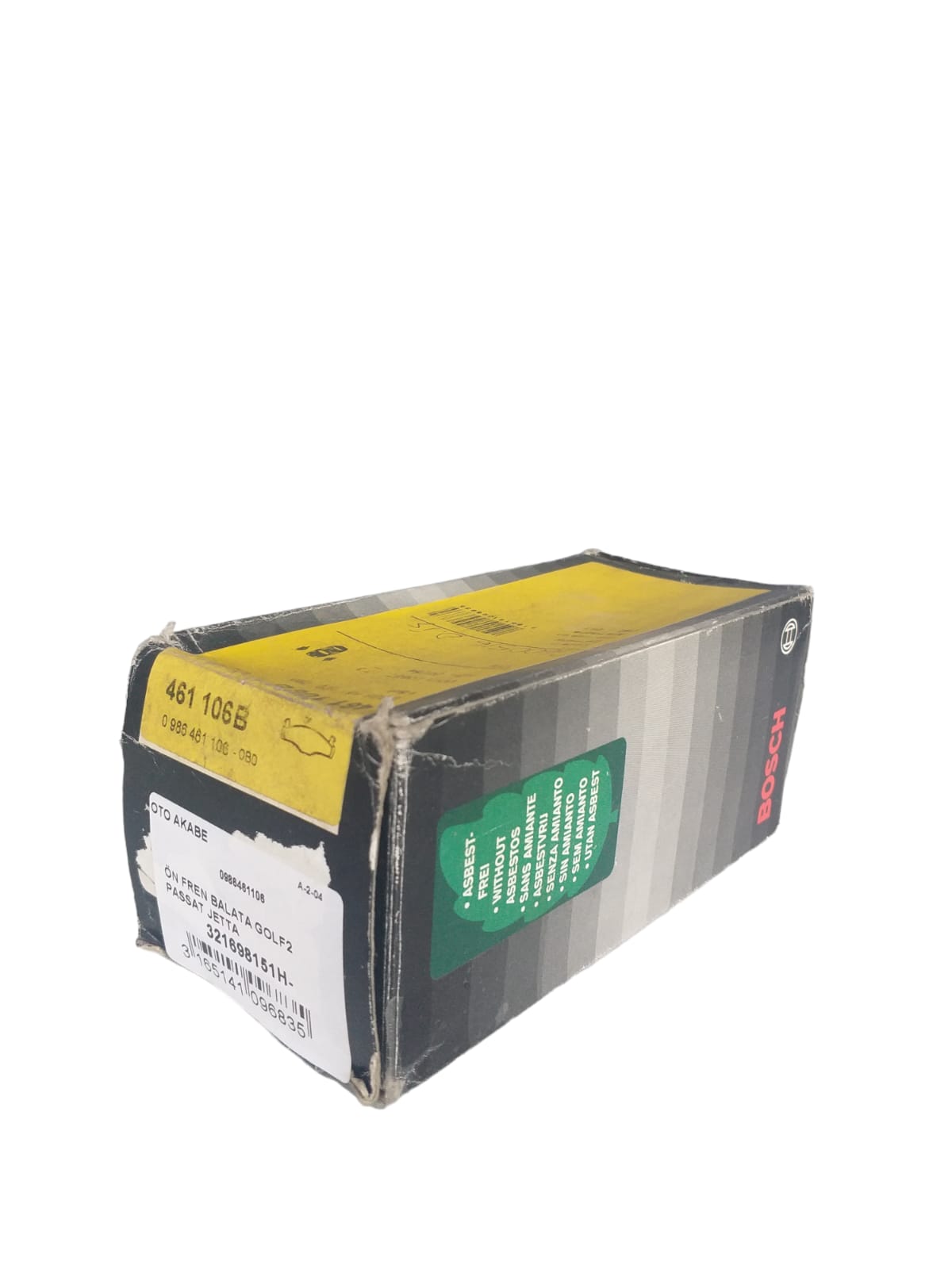 ÖN FREN BALATA GOLF2 PASSAT JETTA