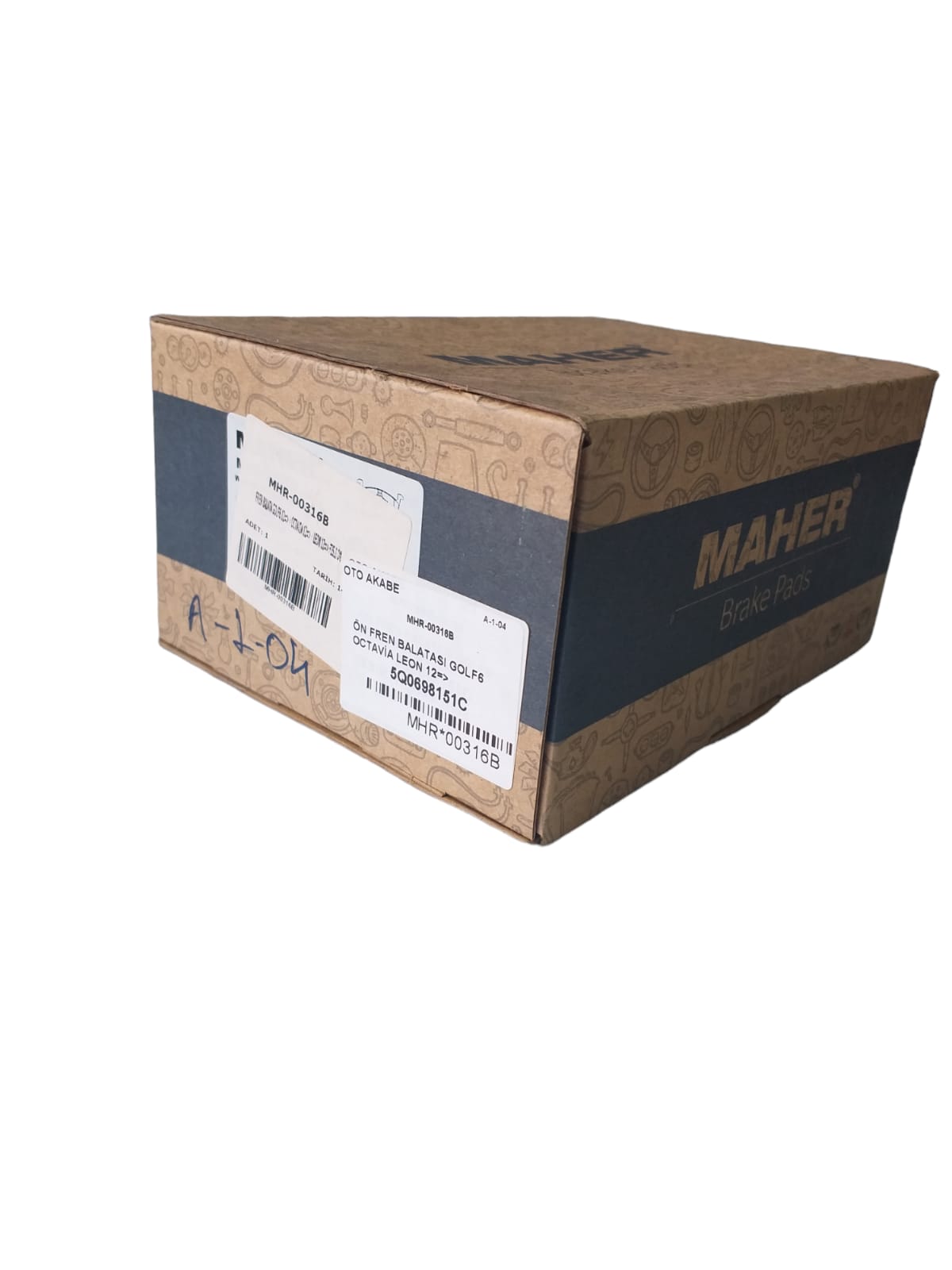 ÖN FREN BALATASI GOLF6 OCTAVİA LEON 12=>