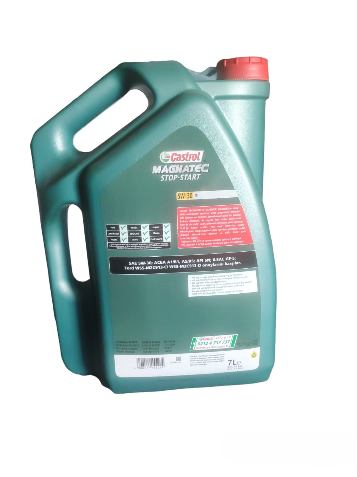 CASTROL MAGNATECH STOP-START 5W30 A5 7 LT