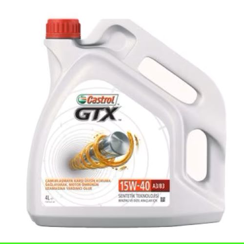 CASTROL GTX ESSENTIAL 15W-40 4 LT 