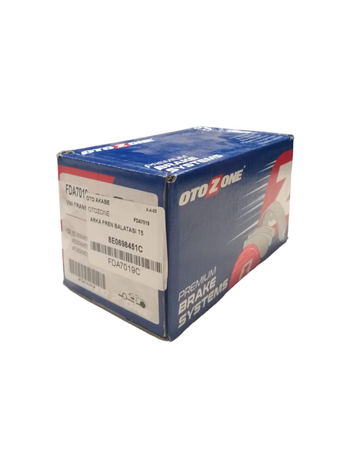 ARKA FREN BALATASI T5