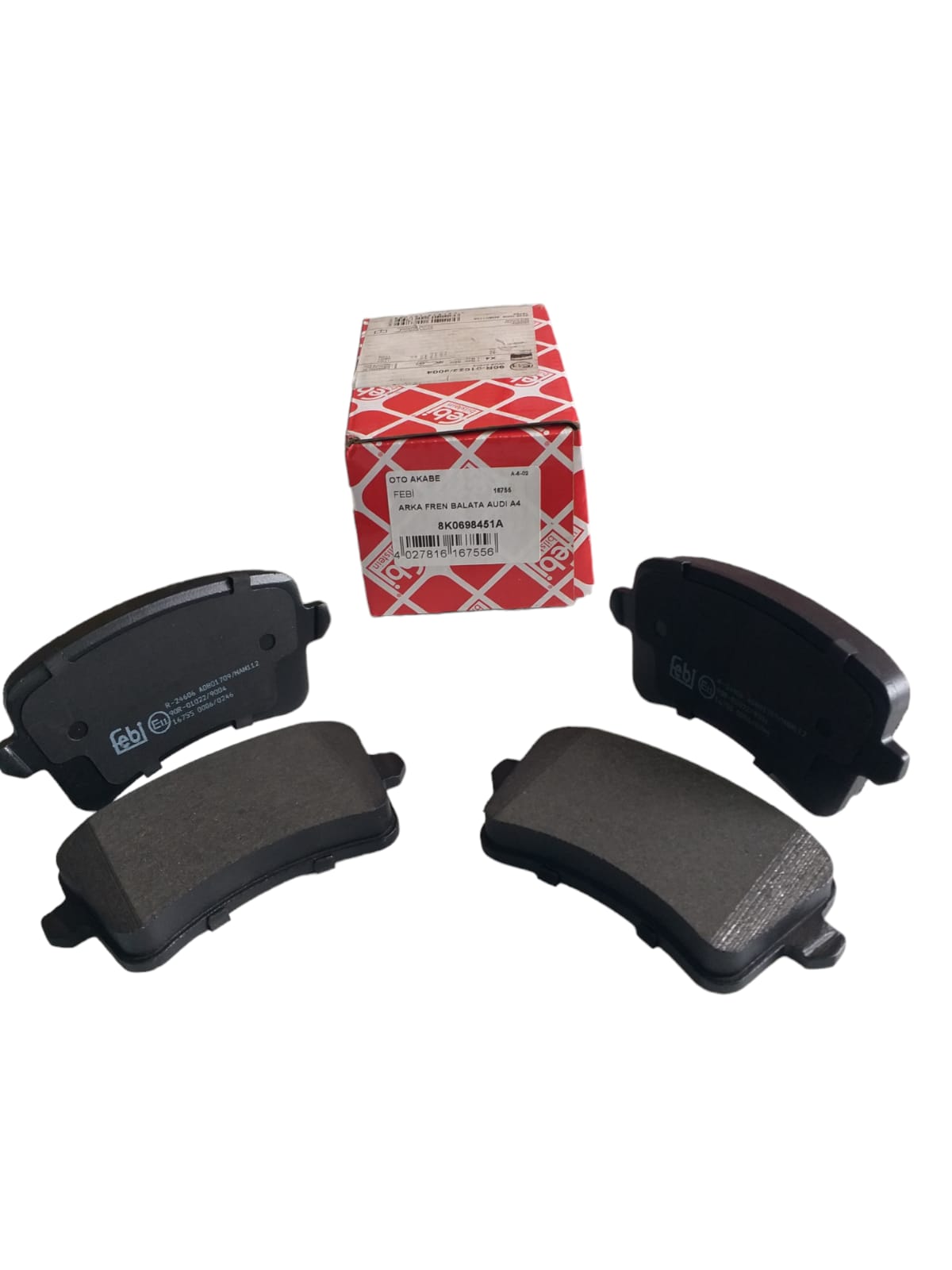 ARKA FREN BALATA AUDI A4