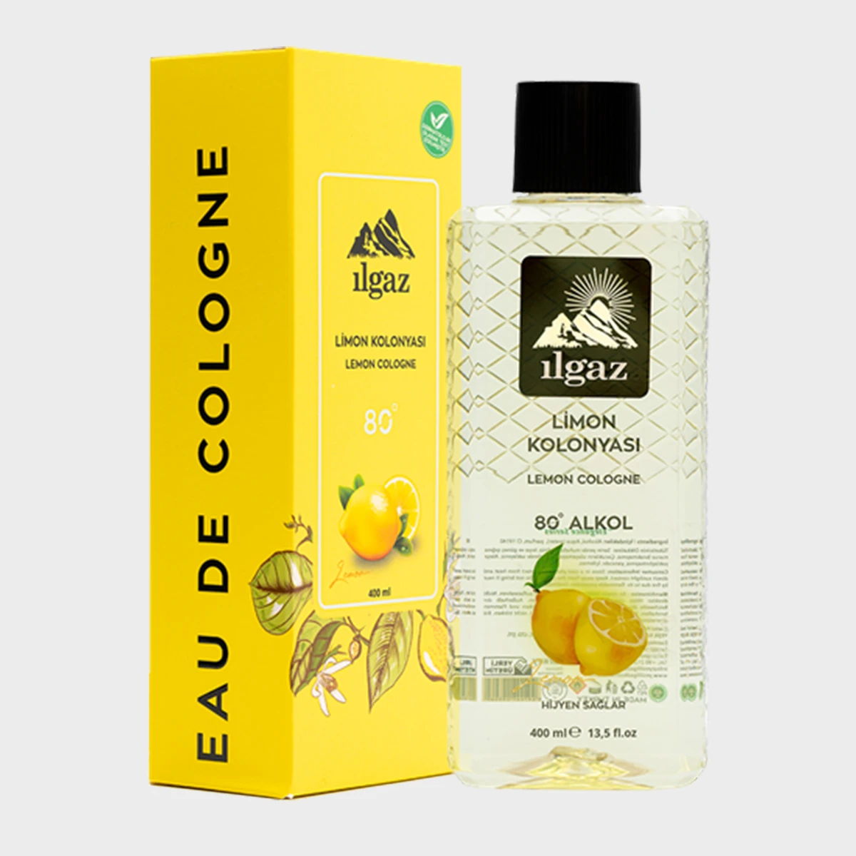 Ilgaz Elegance Seri 400 Ml Kolonya