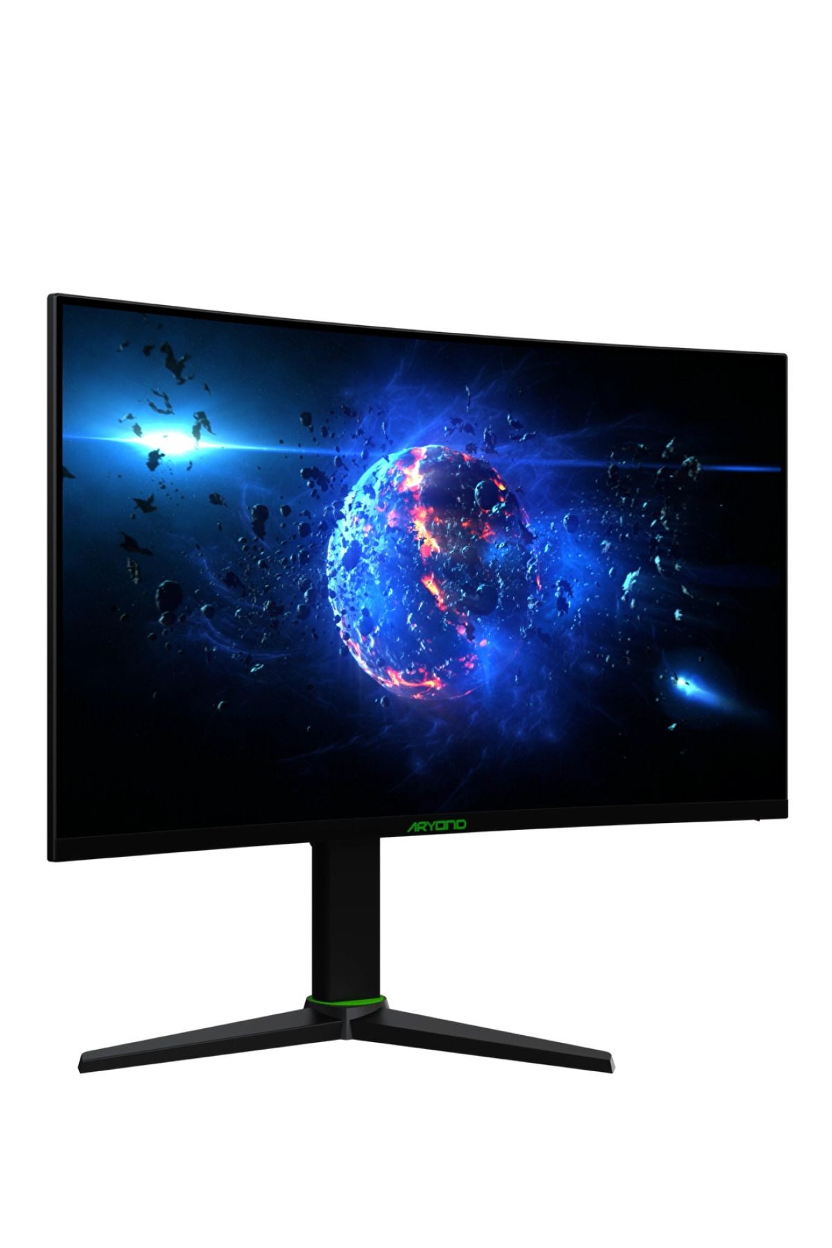 Aryond A27 V2 27" 180hz Qhd 1 Ms Hdr10 300 Nit G-sync Freesync Curved Pivot Va Oyuncu Monitörü