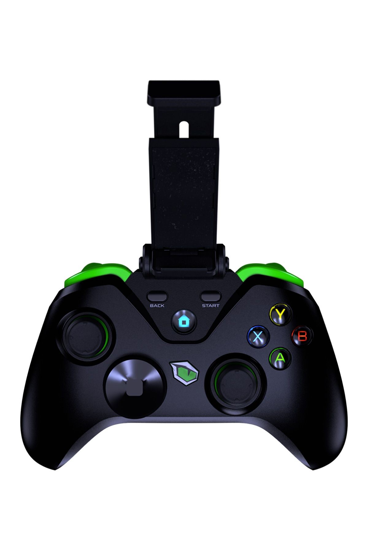 Clutch Titreşim Geri Bildirimli Çift Mod Kablosuz (BLUETOOTH VE 2.4 GHZ) Gamepad - Siyah