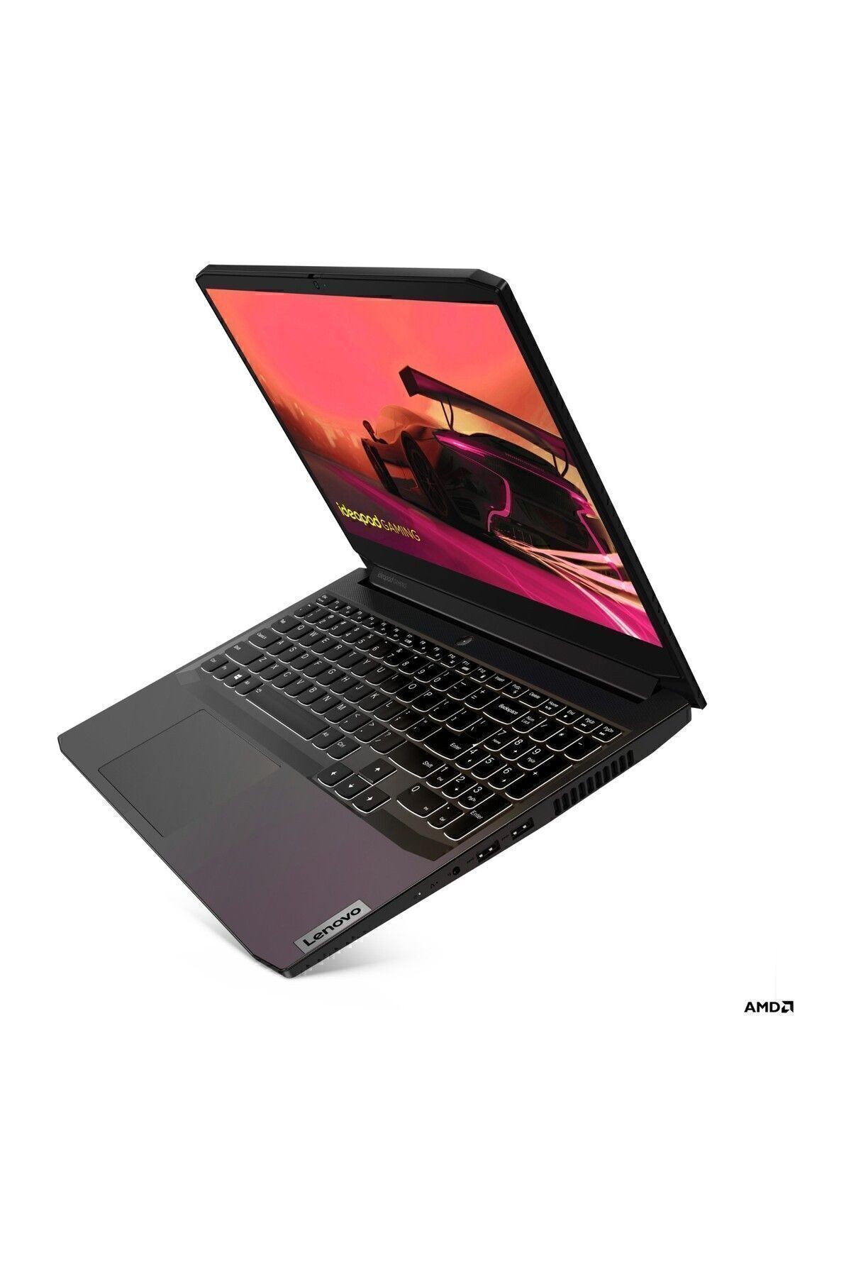 IdeaPad Gaming3 AMD Ryzen 5-5500H 16GB 512GB SSD RTX2050 DOS 15.6" IPS FHD Gaming Laptop 82K2029YTX