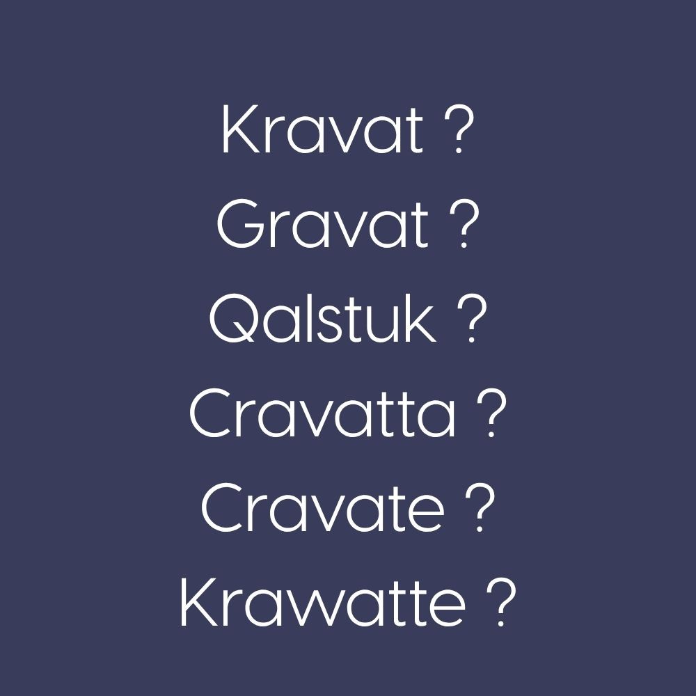 Kravat mı? Gravat mı? Hangisi Doğru?