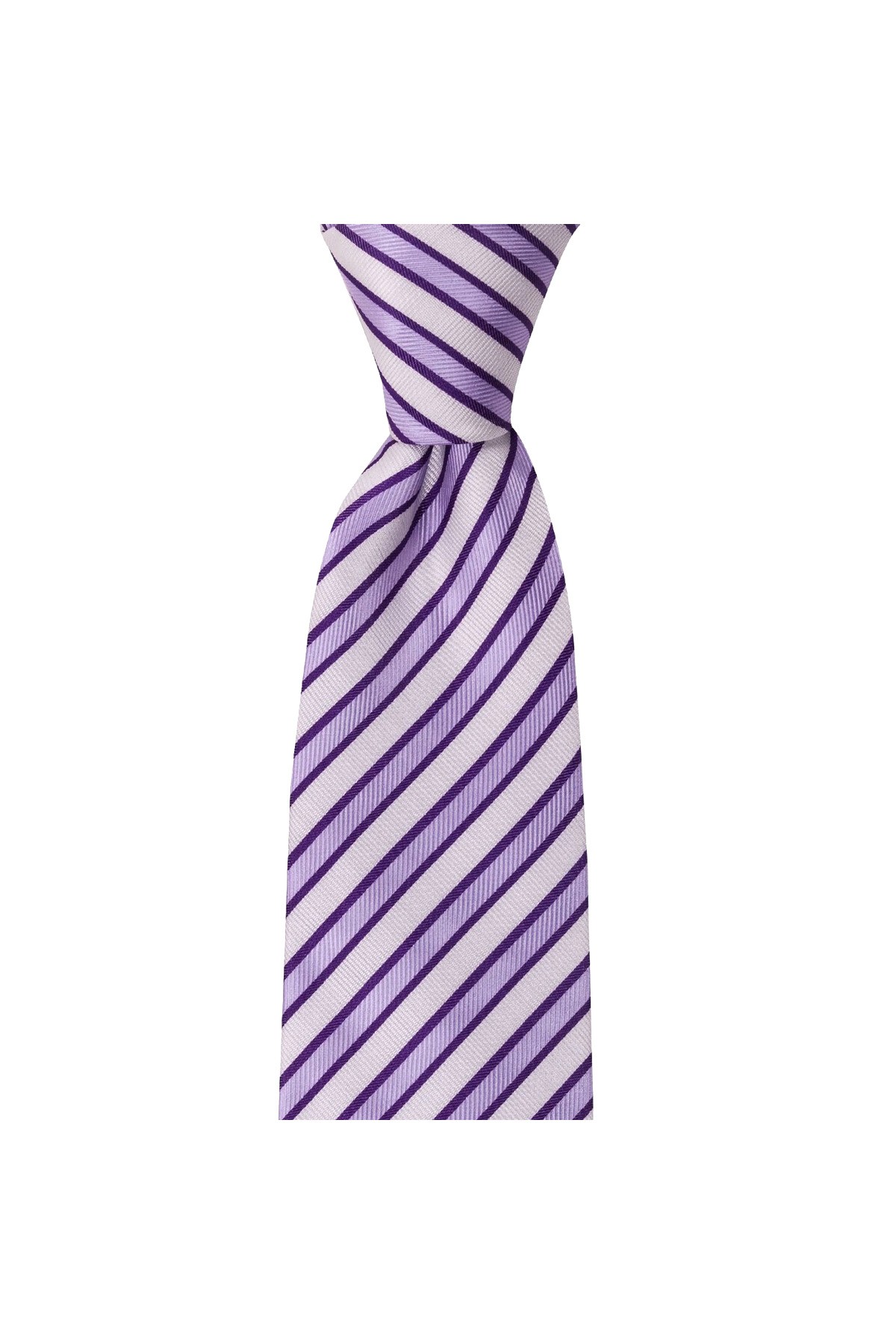 8,2 cm genişliğinde mendilli klasik kravat - Beyaz
