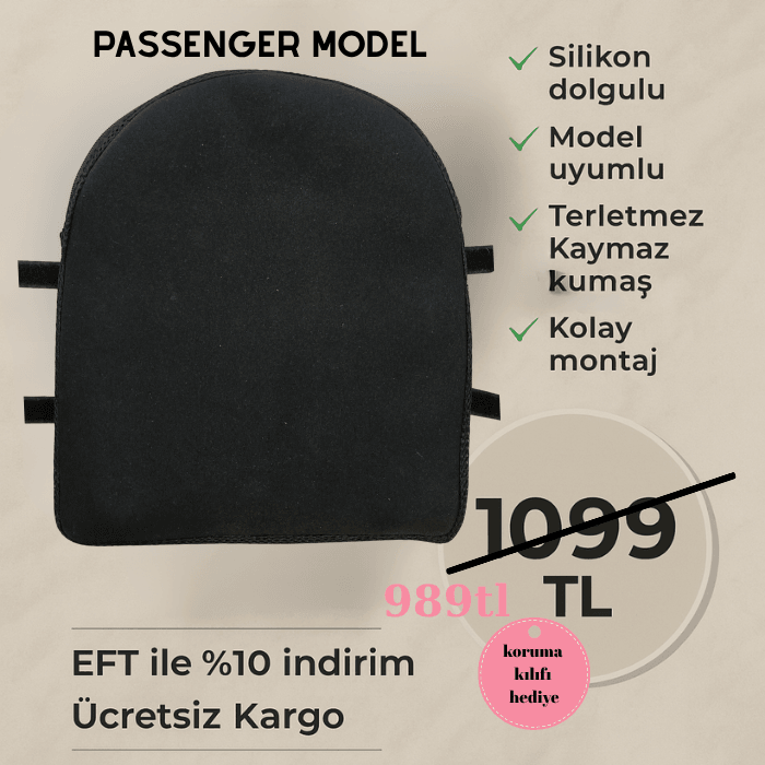 Passenger Model Artçı Konfor Sele