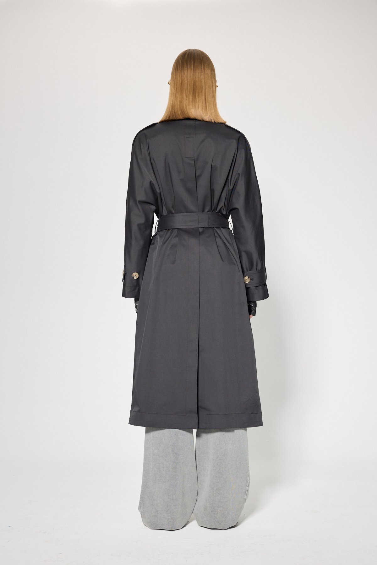 DOUBLE-BREASTED TRENCH COAT