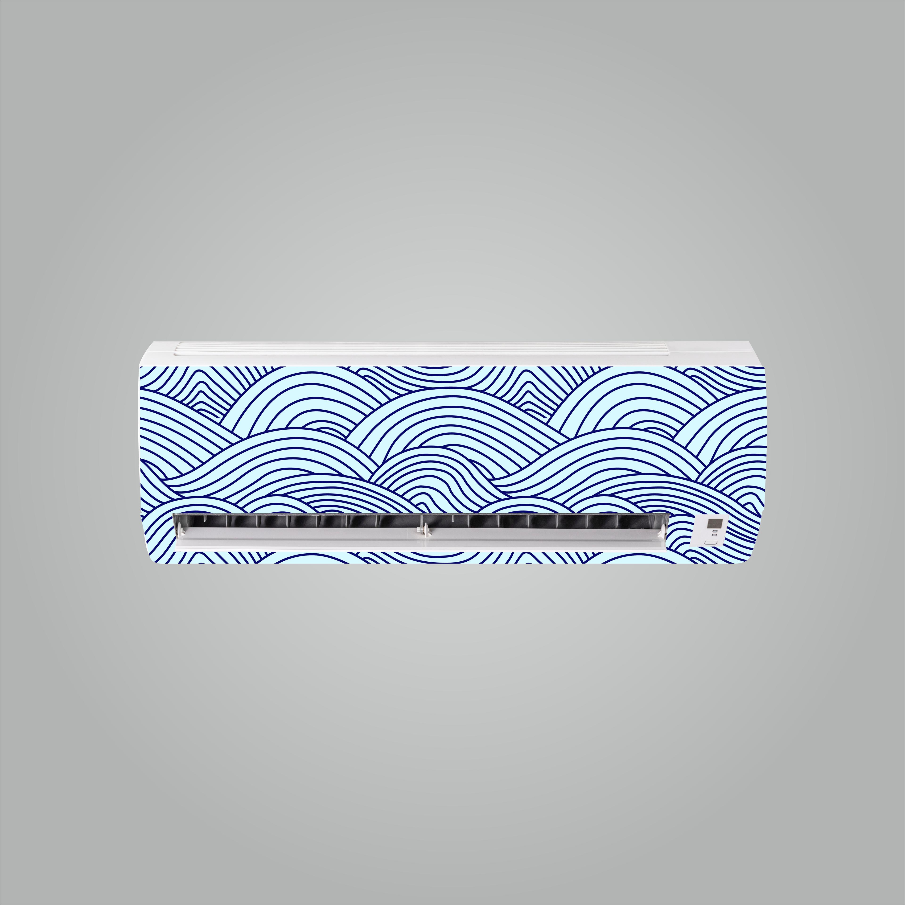 Zen Akışı Tam Yüzey Klima Sticker Kaplama