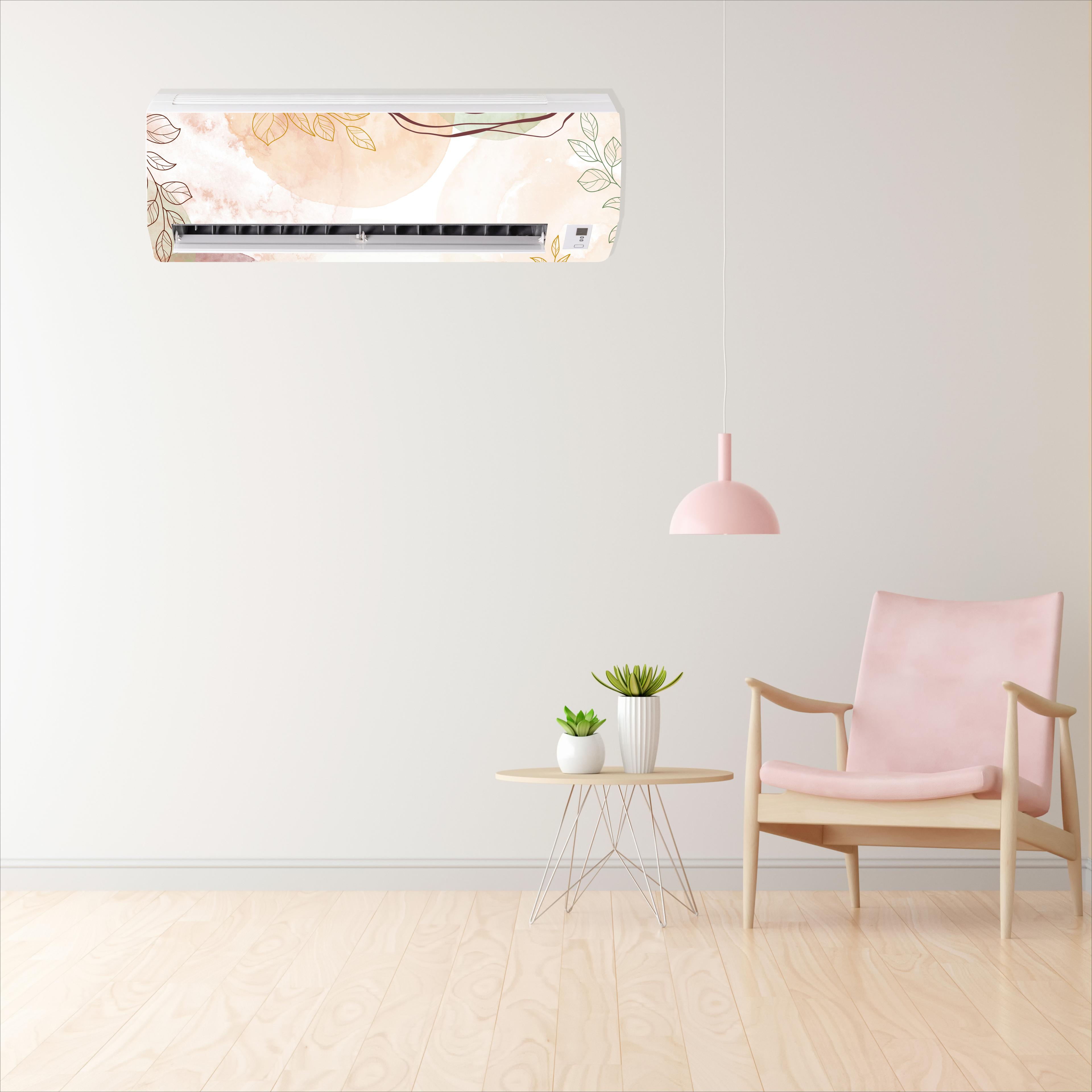 Pastel Doğa Tam Yüzey Klima Sticker Kaplama