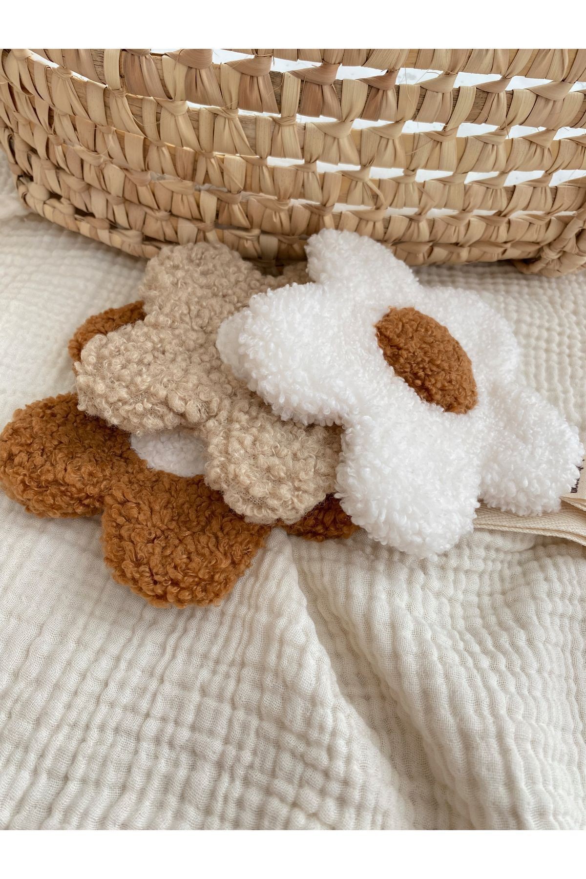 Teddy Daisy Emzik Askısı Camel
