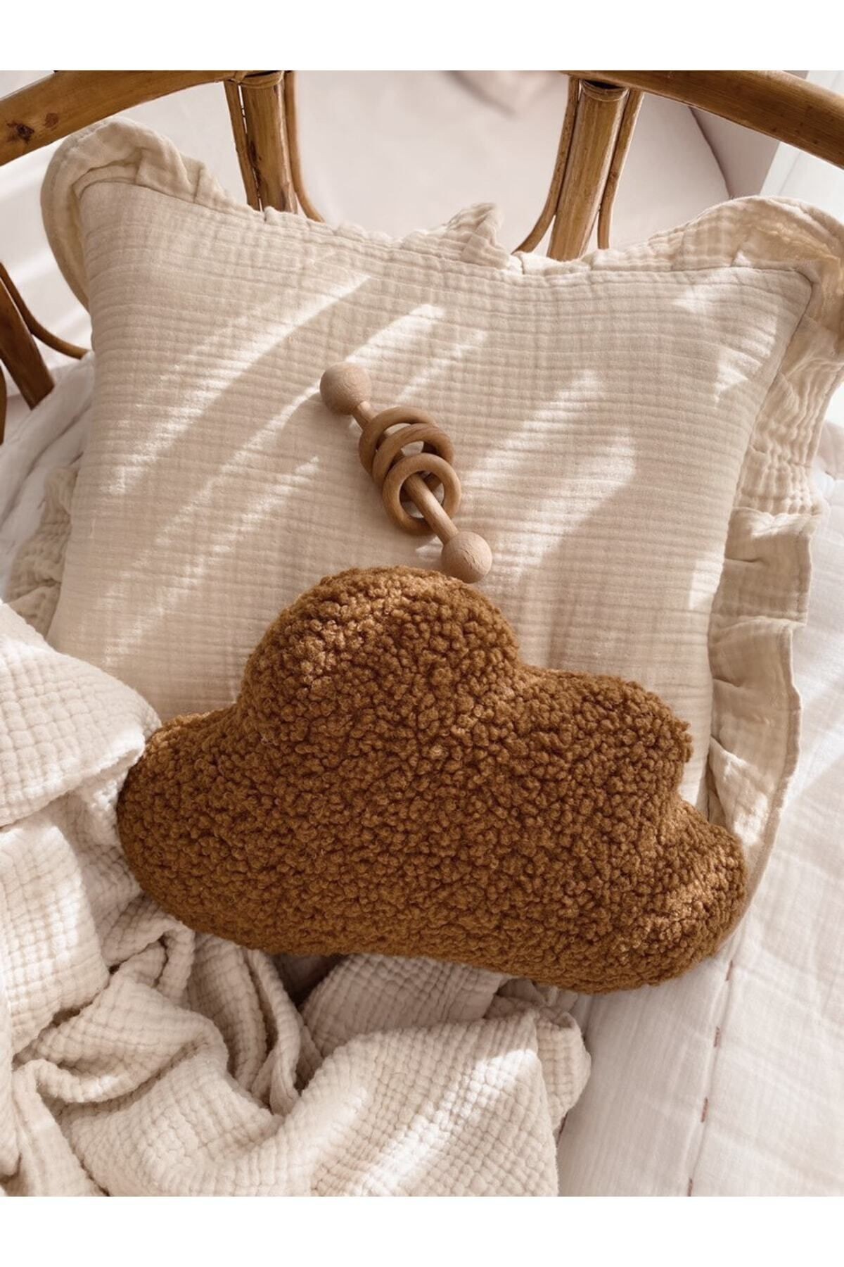 Teddy Bulut Yastık Camel