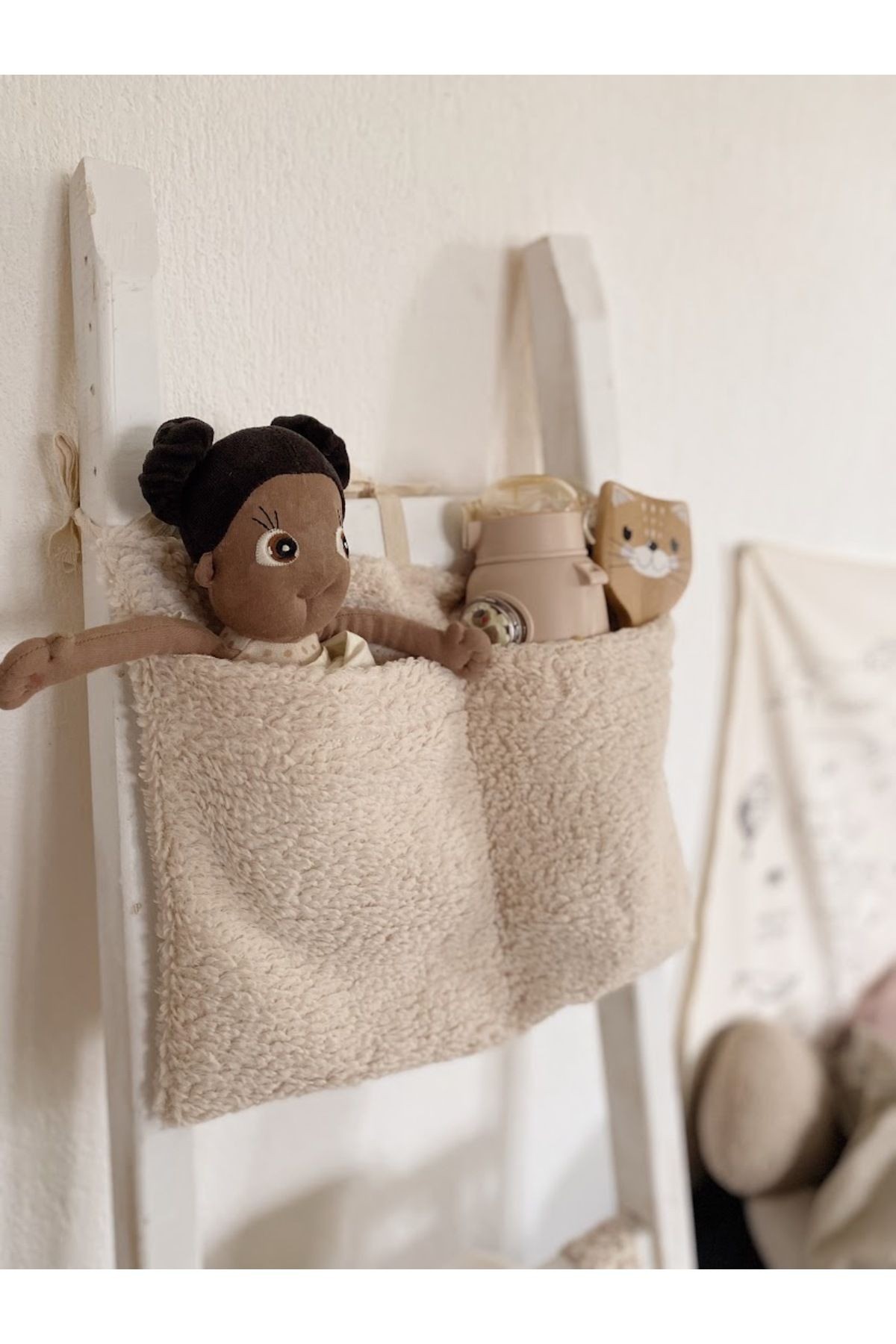 Teddy Organizer 2 Cepli Beşik Yanı Düzenleyici