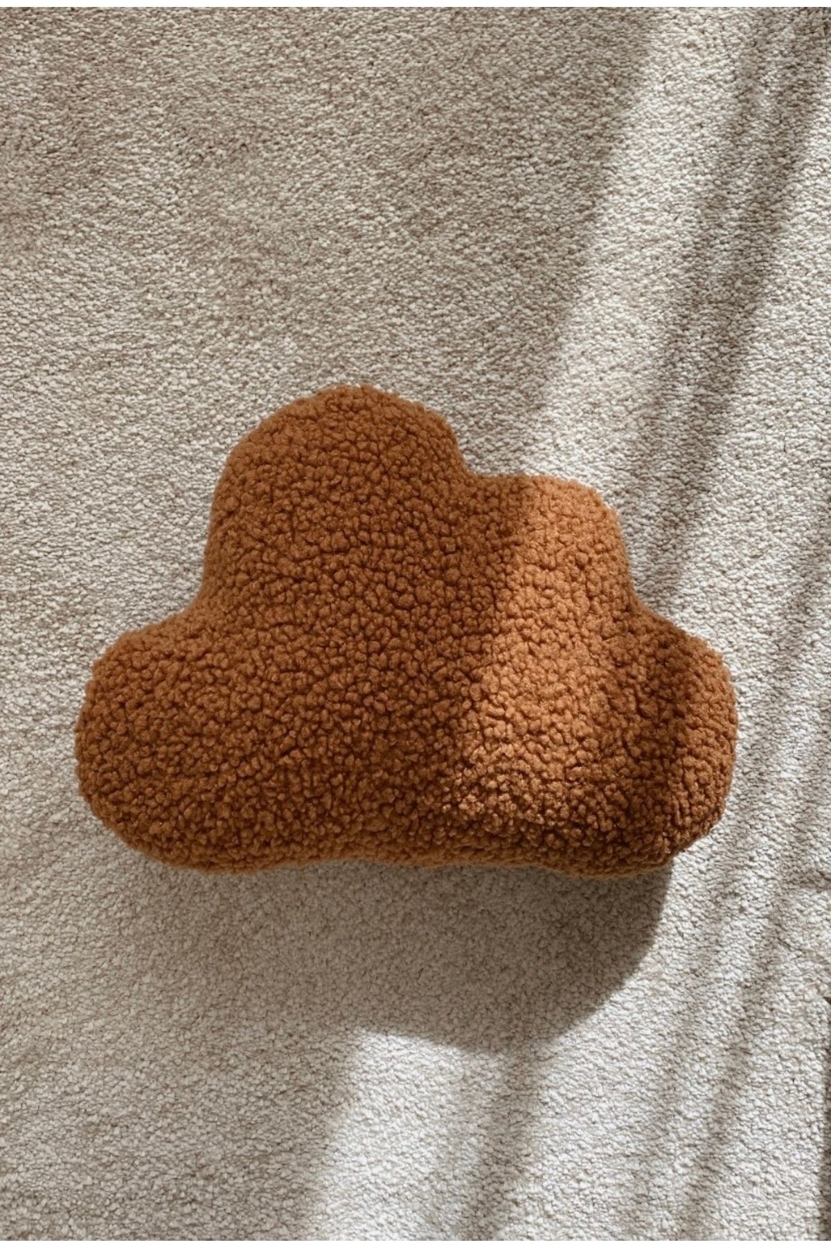 Teddy Bulut Yastık Camel Büyük