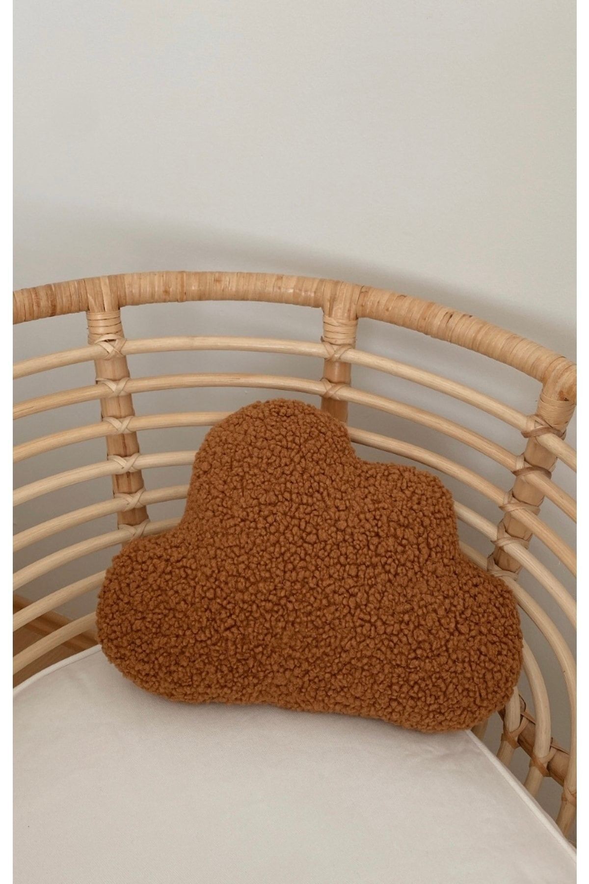 Teddy Bulut Yastık Camel Büyük