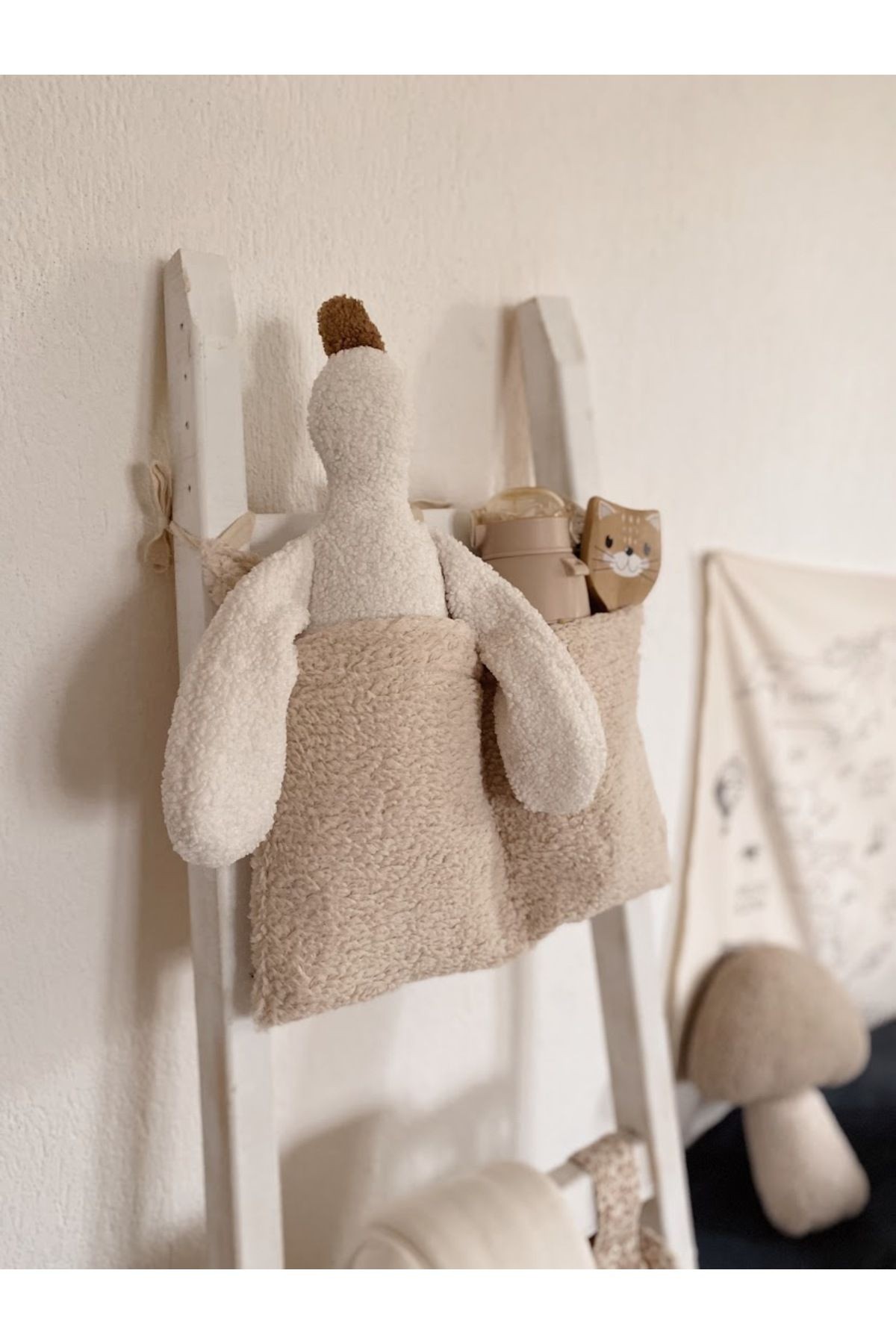 Teddy Organizer 2 Cepli Beşik Yanı Düzenleyici