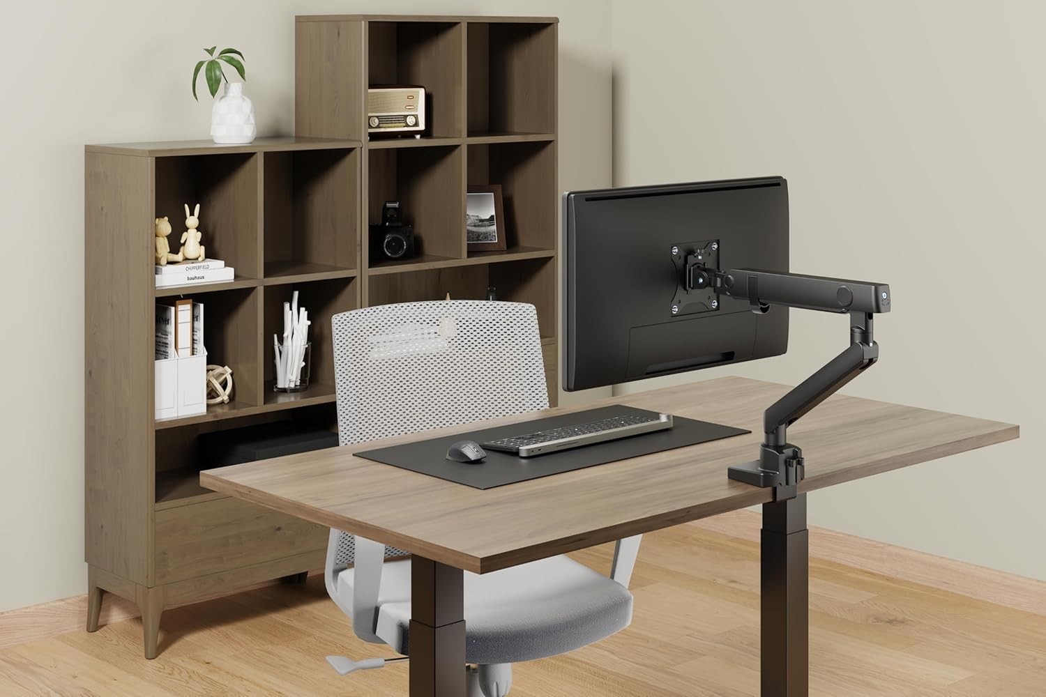 Voltix Ergonomik Premium 17''-35'' Ekranlar için VESA Uyumlu Monitör Tutucu - Siyah