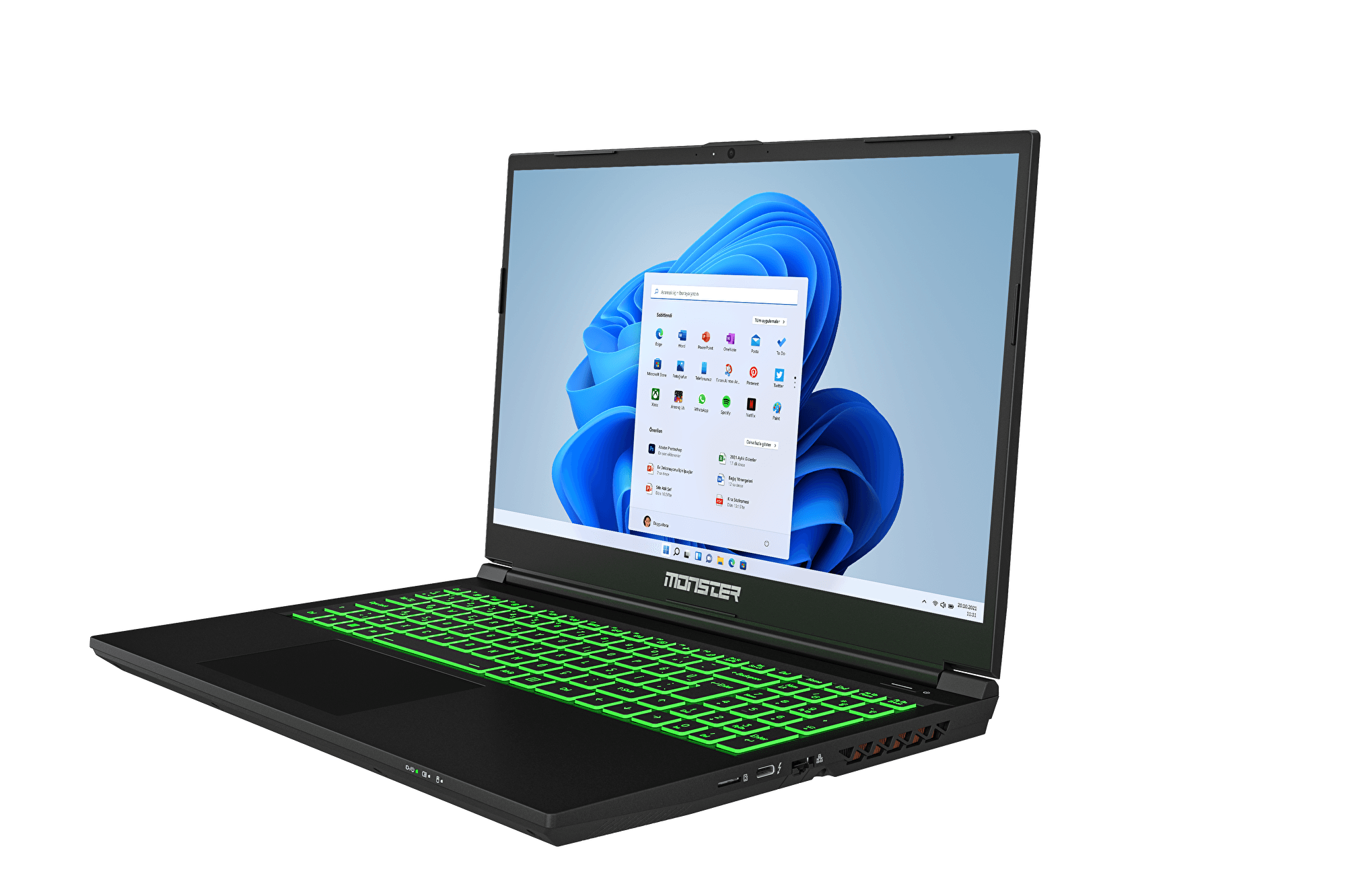 Monster Abra A5 V20.4.4 Intel Core i5 12450H 16 GB RAM 1 TB SSD 6 GB RTX 4050 FreeDos 15,6" FHD 144 Hz Oyun Bilgisayarı